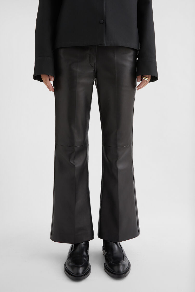 Leather Tailored Trousers - Trousers Leather Tailored Trousers - Trousers - Image 2