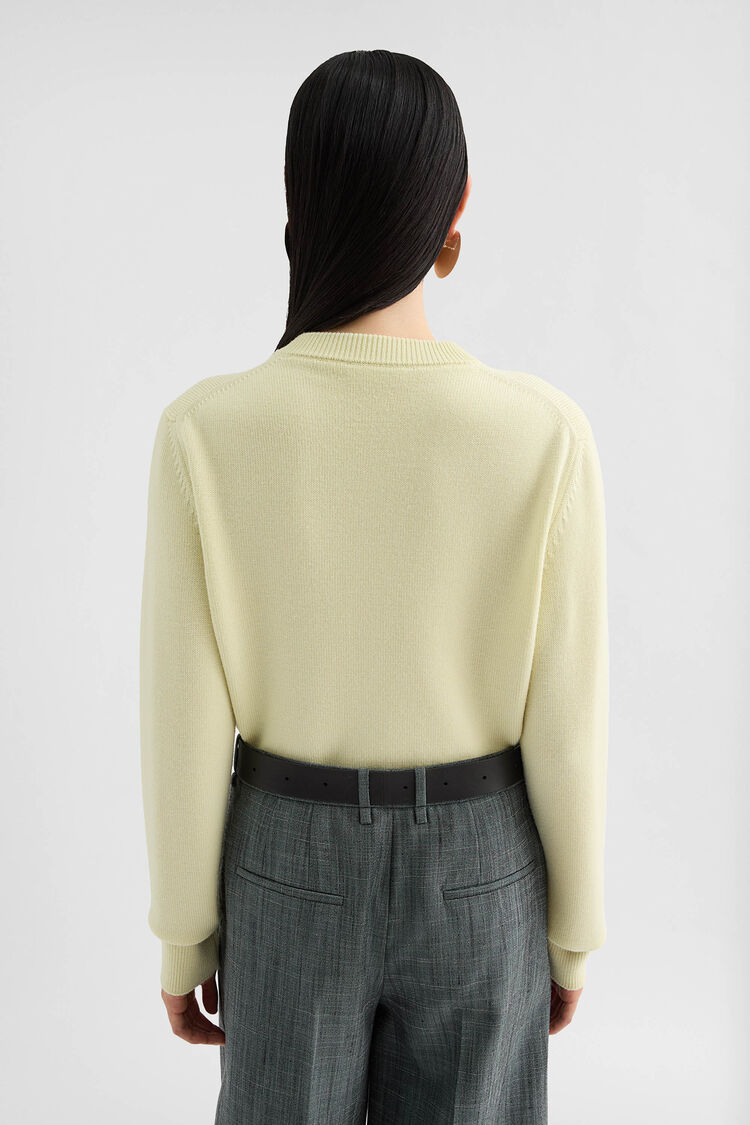 Wool Blend Embroidered Cardigan - Cardigans Wool Blend Embroidered Cardigan - Cardigans - Image 4