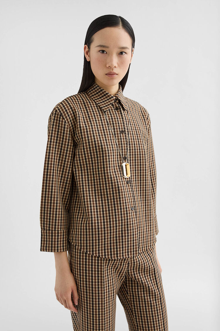Wool Canvas Printed Shirt - Shirts Wool Canvas Printed Shirt - Shirts - Image 2