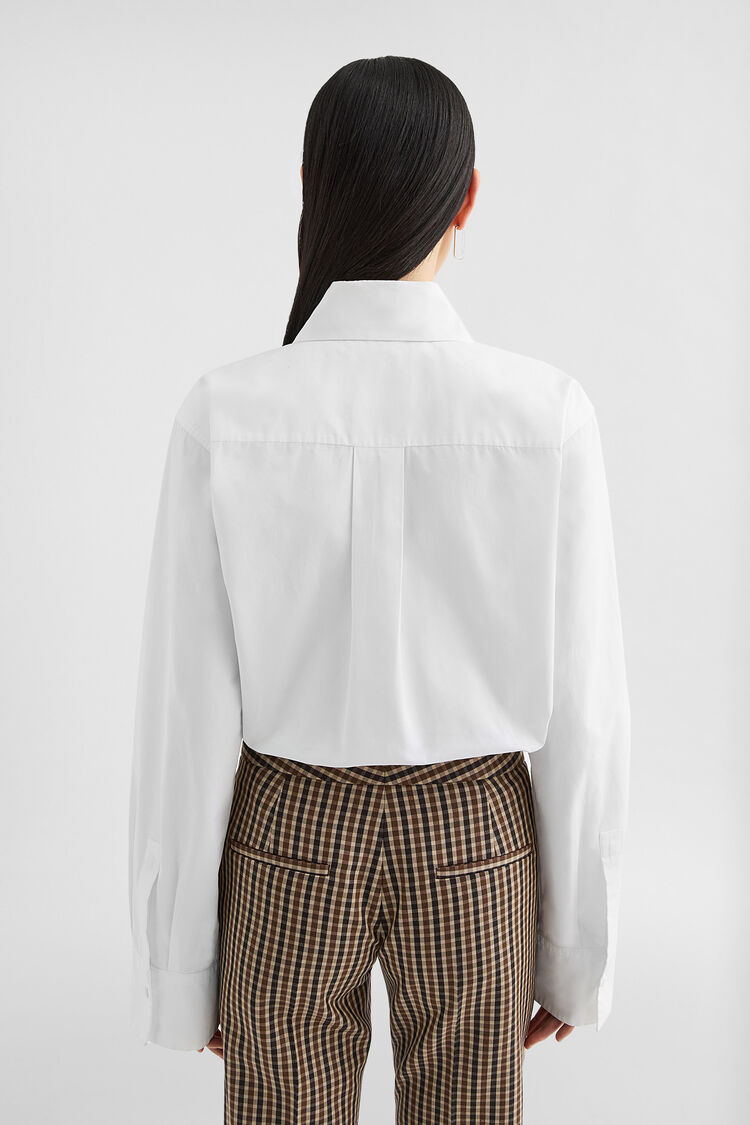 Cotton Poplin Shirt - Shirts Cotton Poplin Shirt - Shirts - Image 4