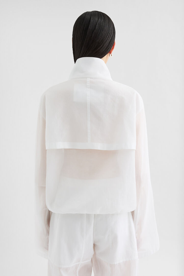 Cotton Muslin Blouson - Jackets Cotton Muslin Blouson - Jackets - Image 4
