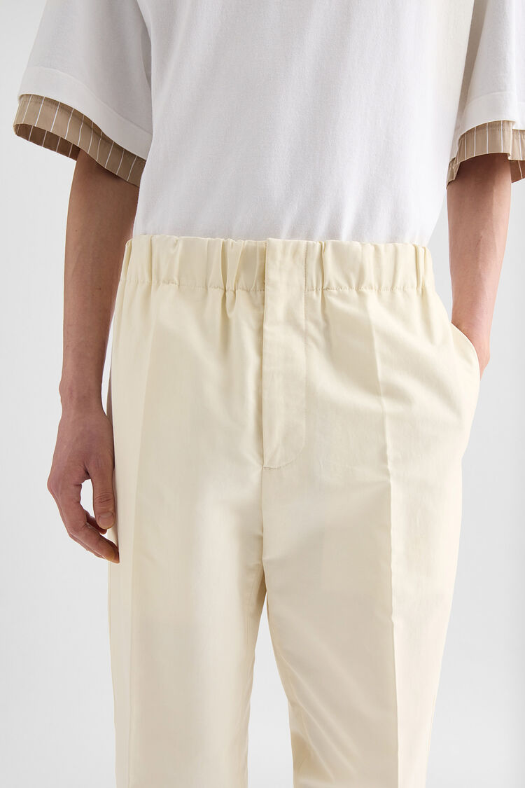 Lightweight Cotton Tapered Trousers - Trousers Lightweight Cotton Tapered Trousers - Trousers - Image 5