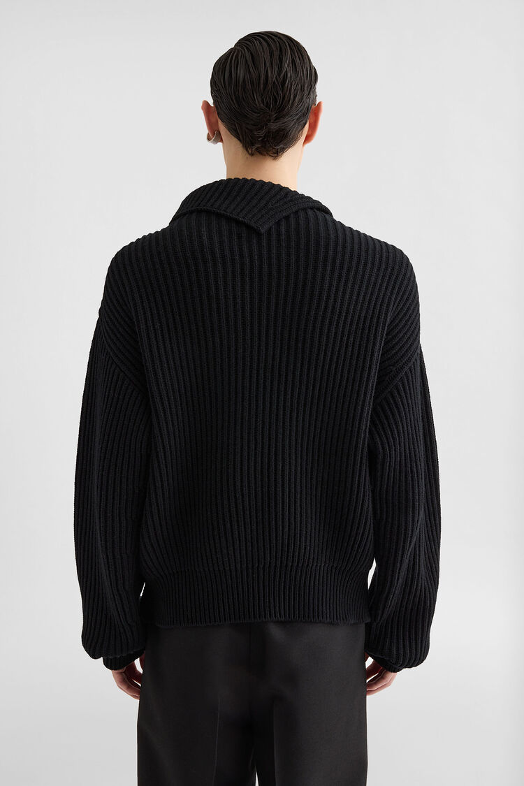 Wool High-Neck Sweater - Sweaters Wool High-Neck Sweater - Sweaters - Image 4