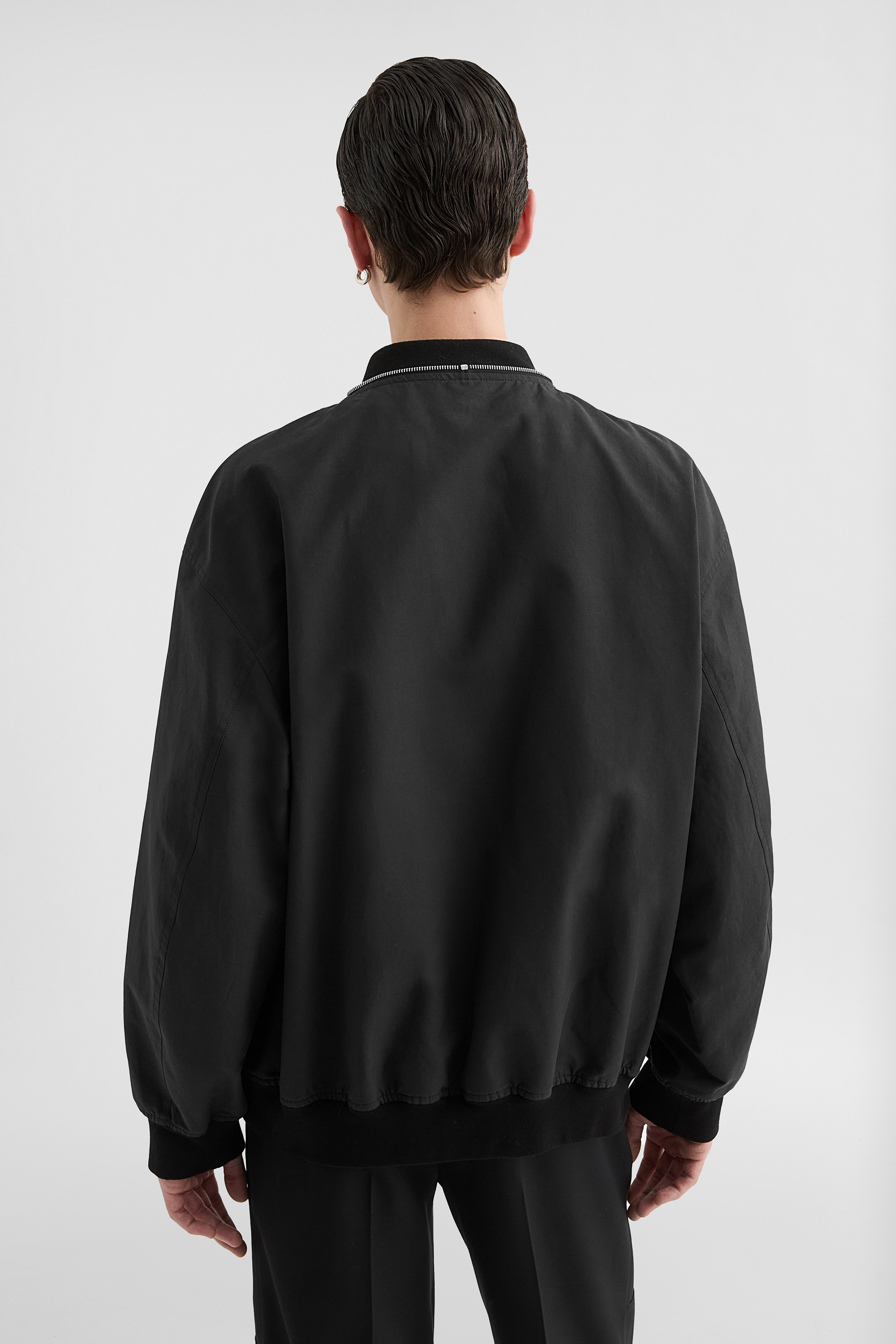 Lightweight Cotton Bomber Jacket - Jackets - Image 4