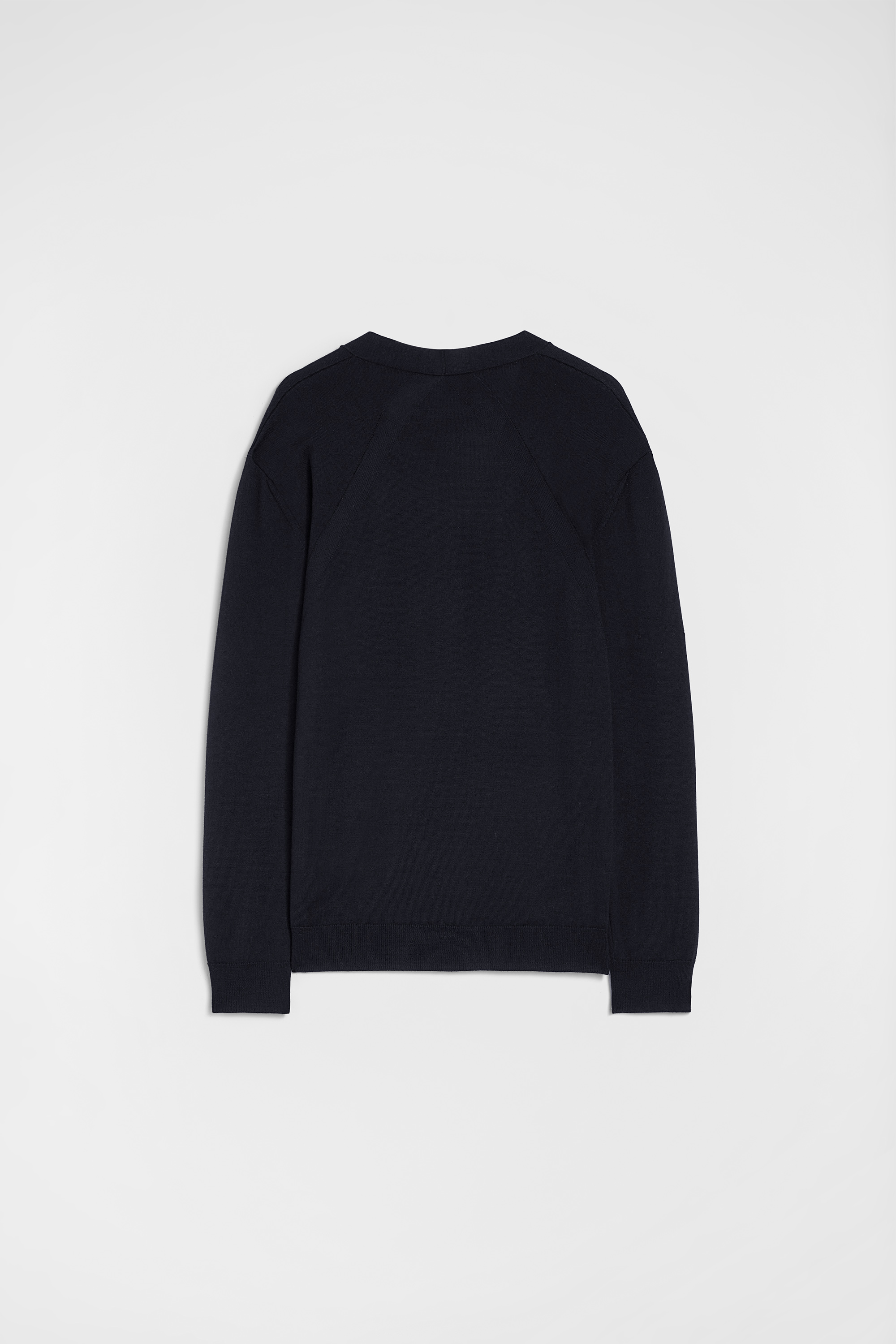 Wool V-Neck Cardigan - Cardigans - Image 7