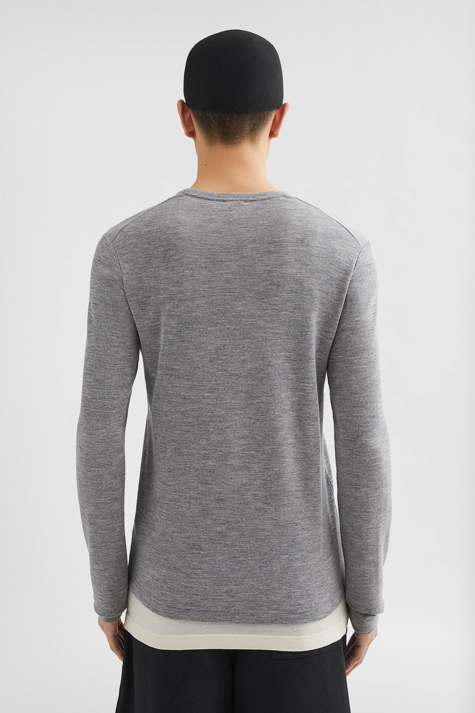 Lightweight Wool Layered T-Shirt - Long-sleeved tops - Image 4