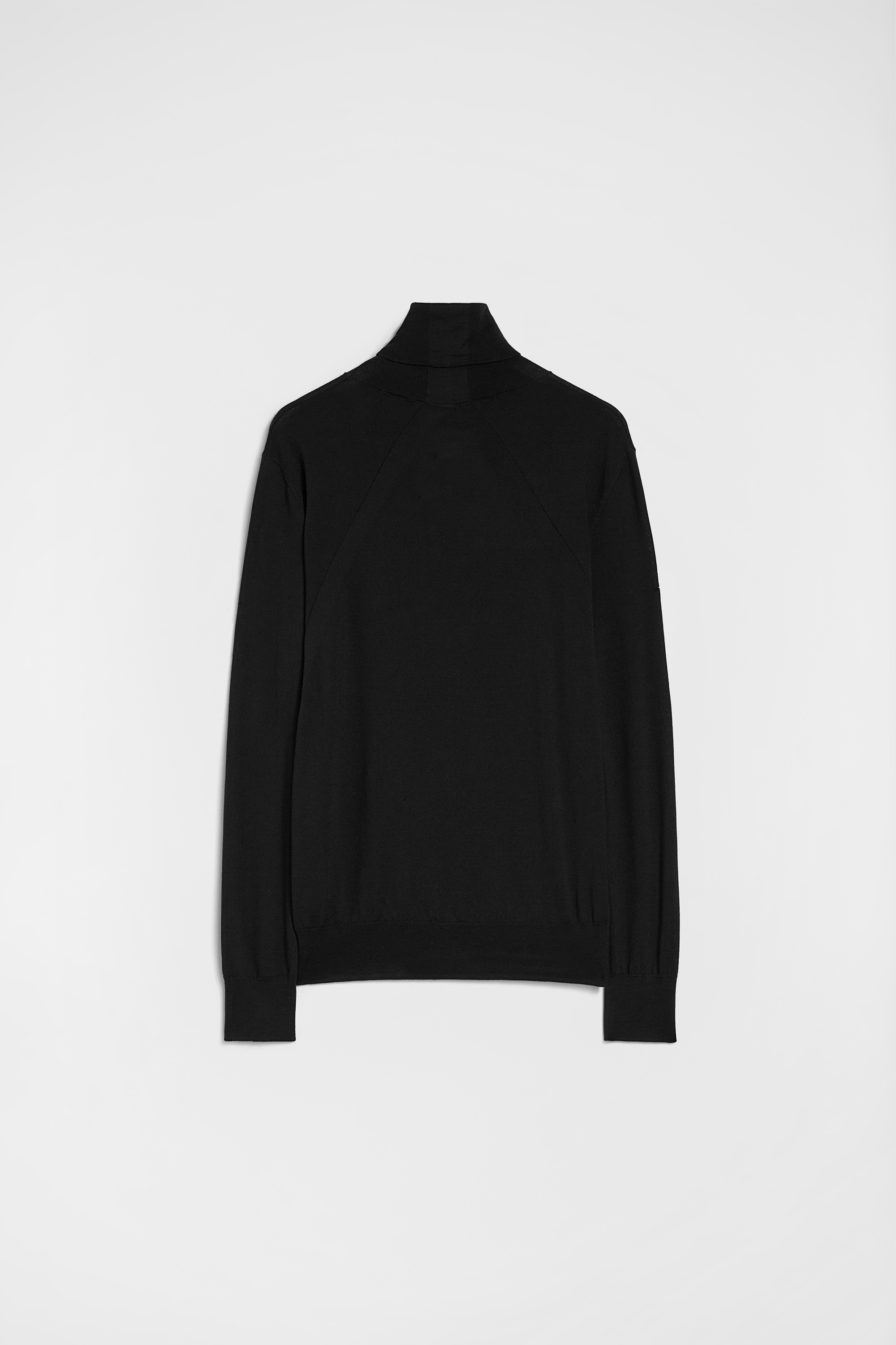 Lightweight Wool High-Neck Sweater - Sweaters - Image 7