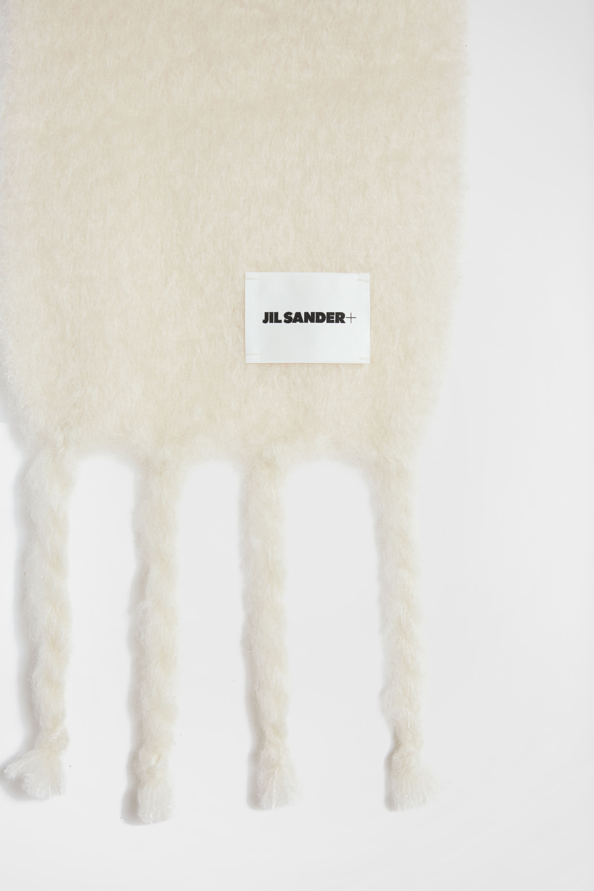 Slim Wool Blend Scarf - Scarves - Image 4