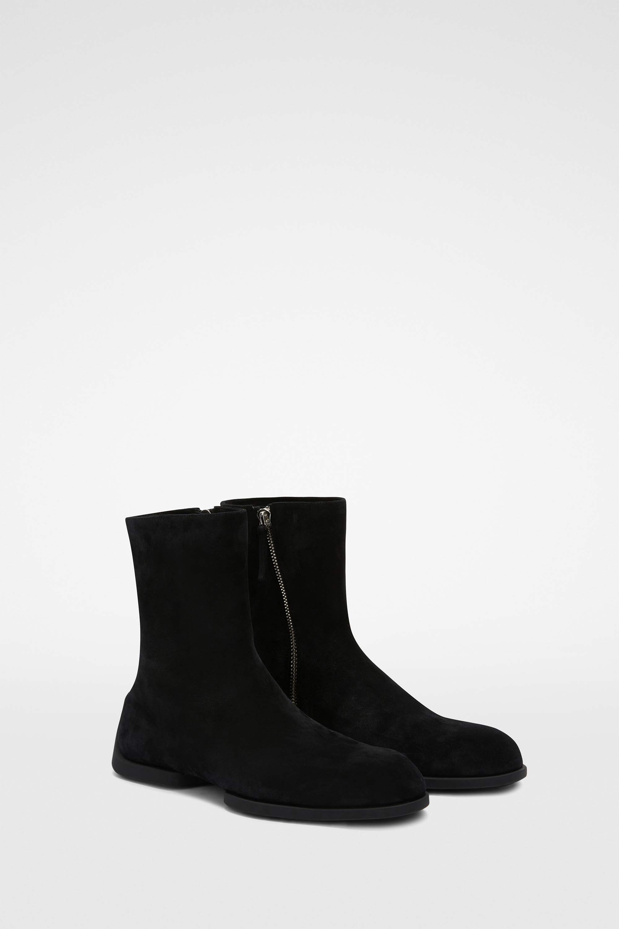 Suede Ankle Boot - Boots - Image 4