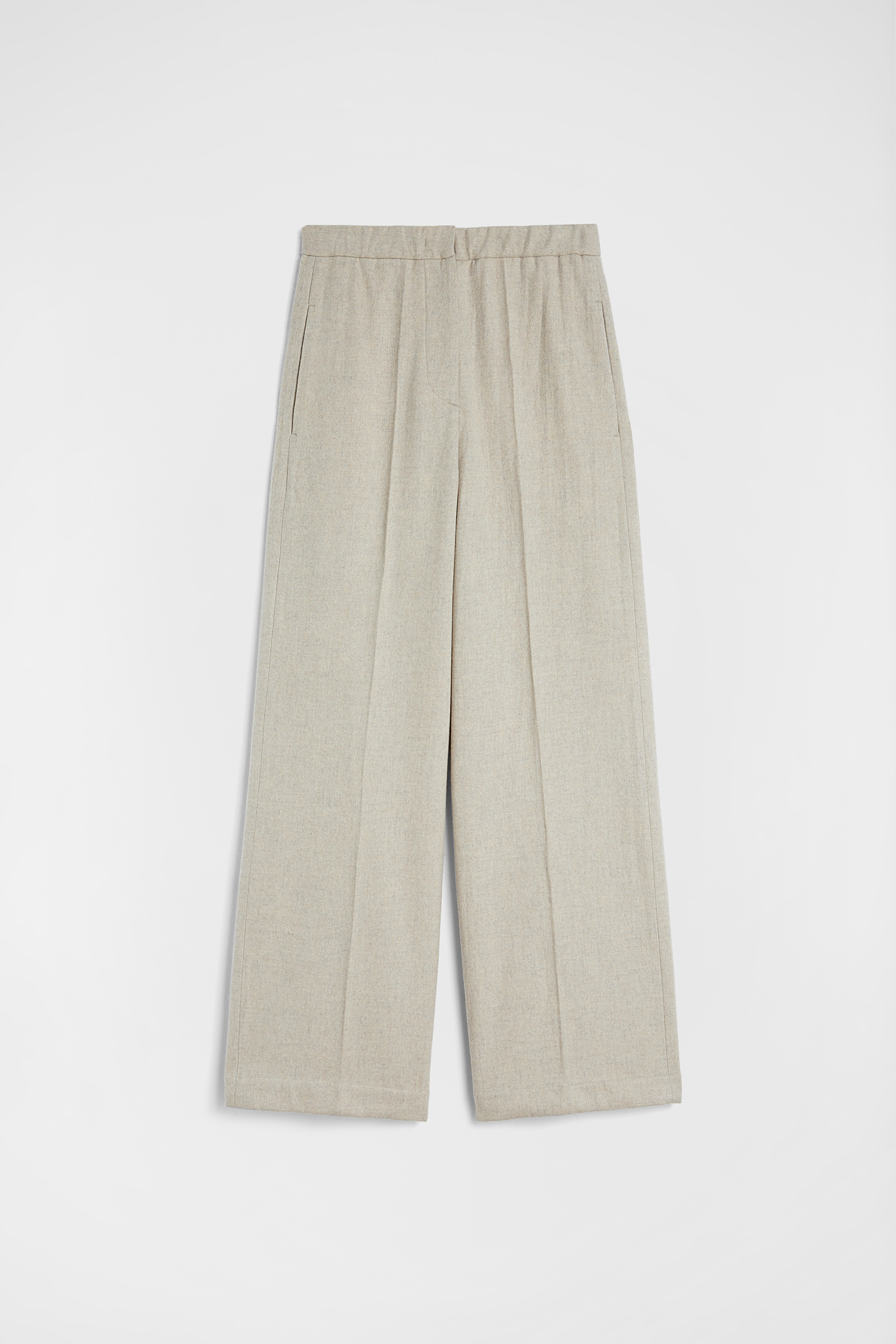Wool Flannel Trousers - Trousers - Image 6