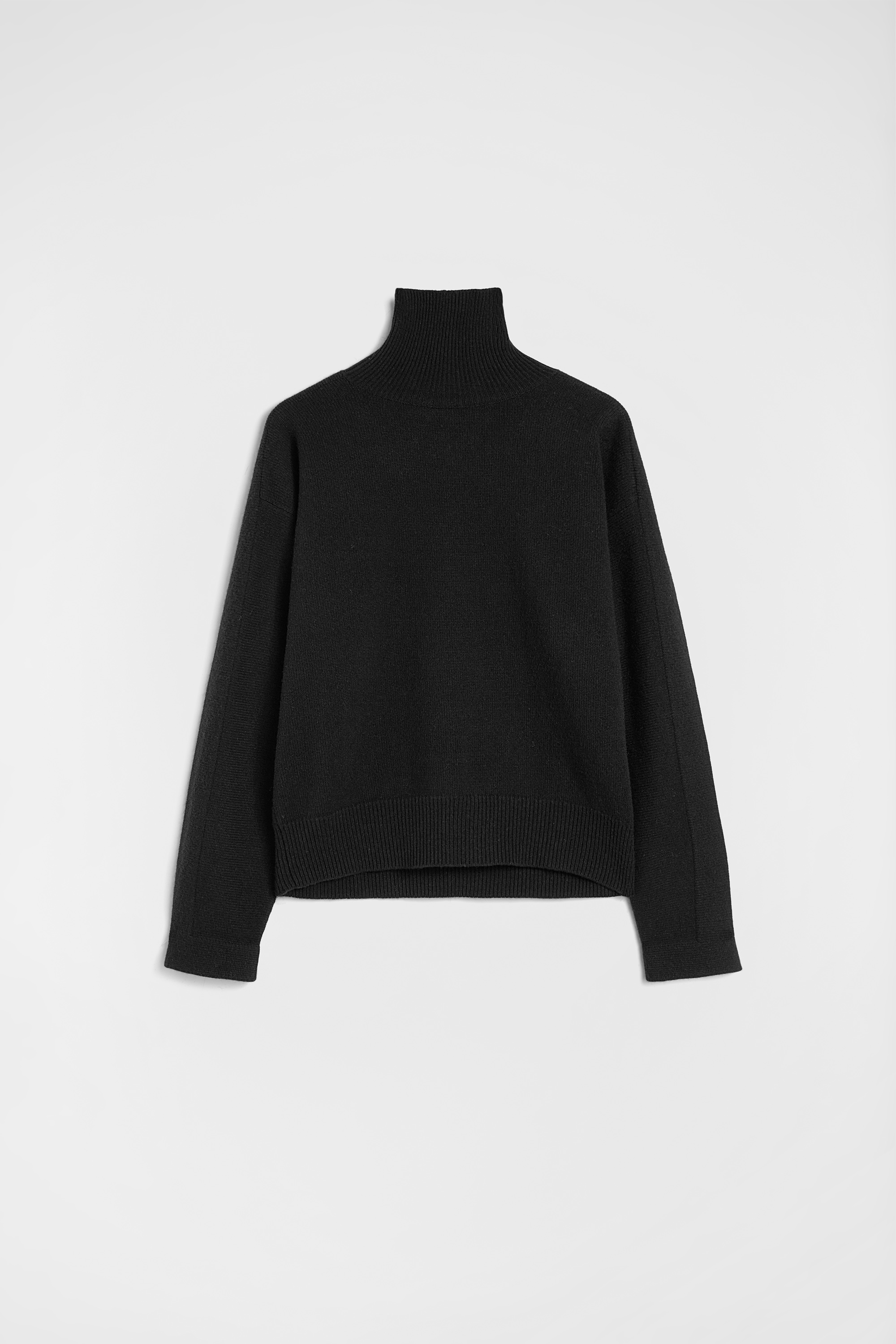 Wool Blend High-Neck Sweater - Sweaters - Image 6