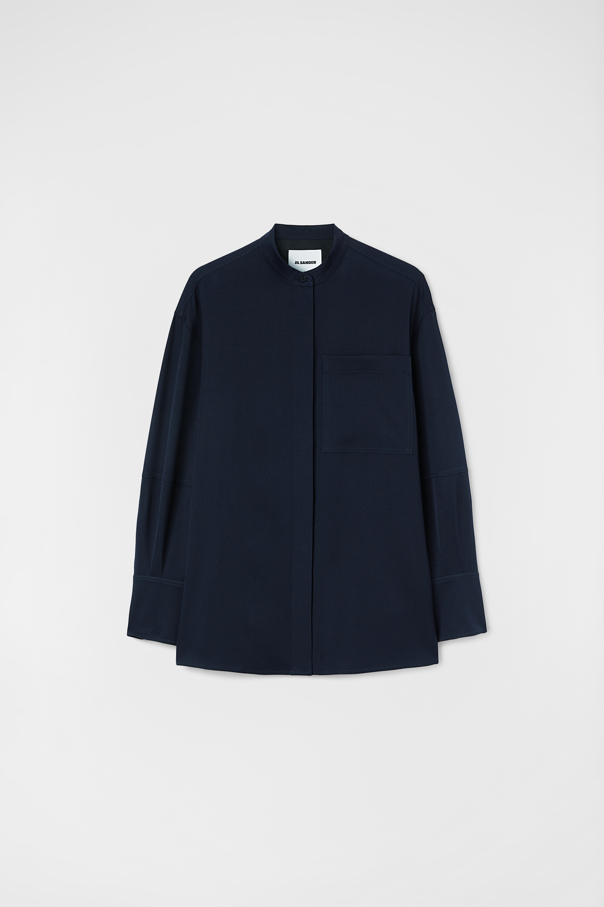 Lightweight Wool Gabardine Shirt - Shirts - Image 5