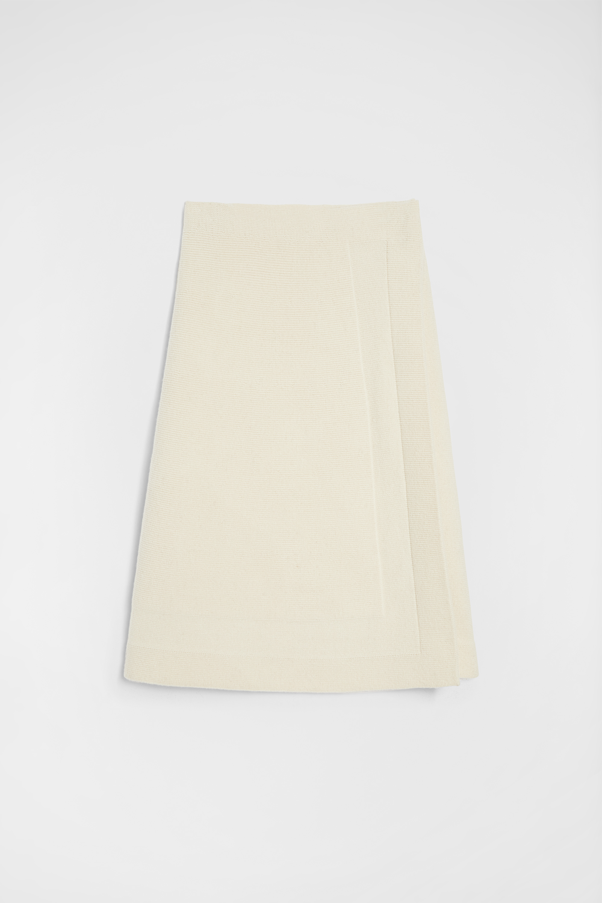 Wool Blend Wrap Skirt - Skirts - Image 6