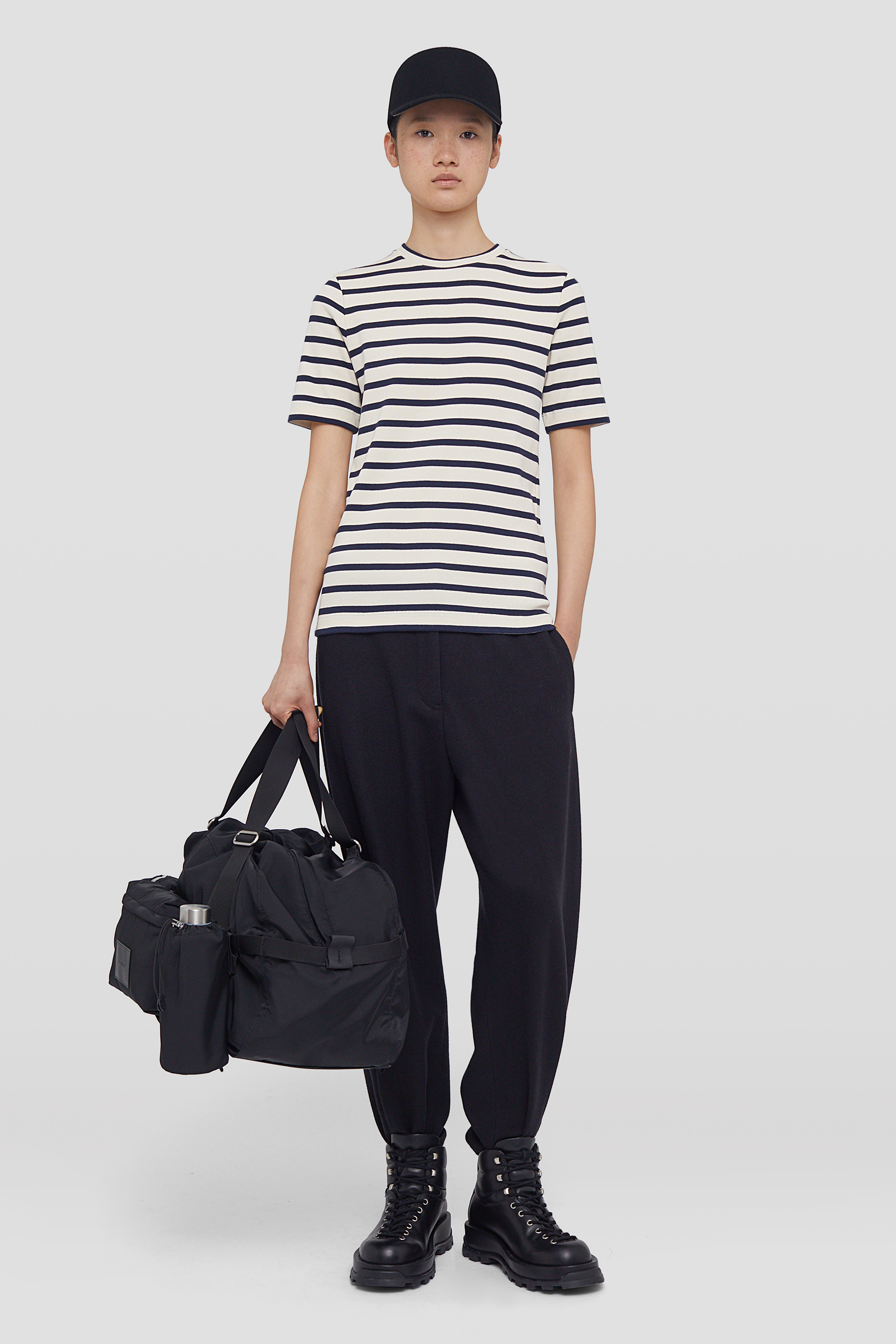 Cotton Crew-Neck T-Shirt - T-shirts - Image 1