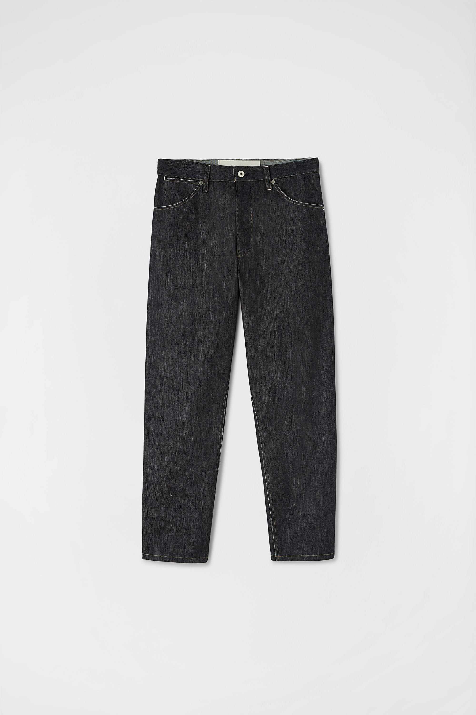 Twisted Denim Trousers - Trousers - Image 5