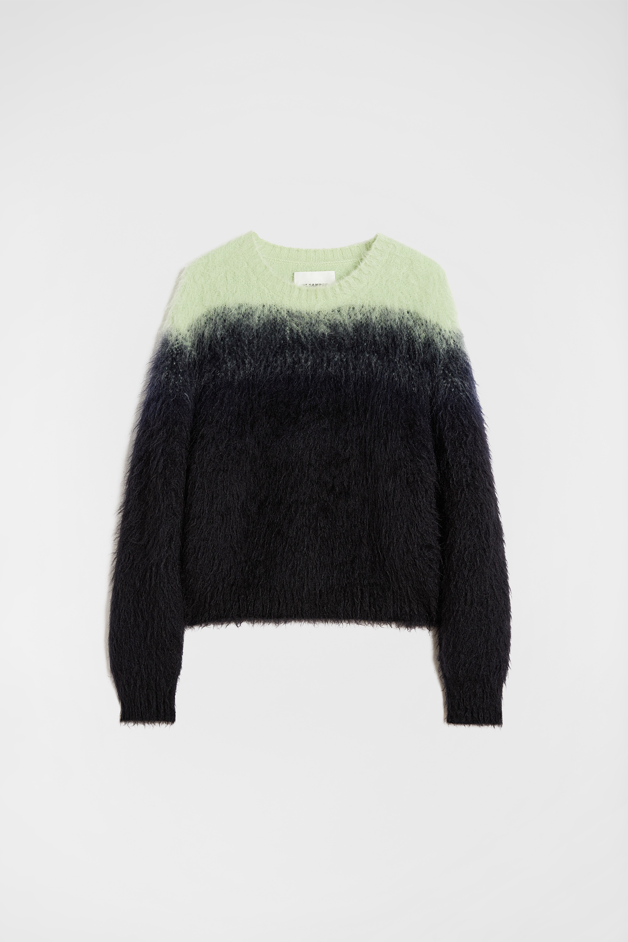 Mohair Jacquard Crew-Neck Sweater - Sweaters - Image 5