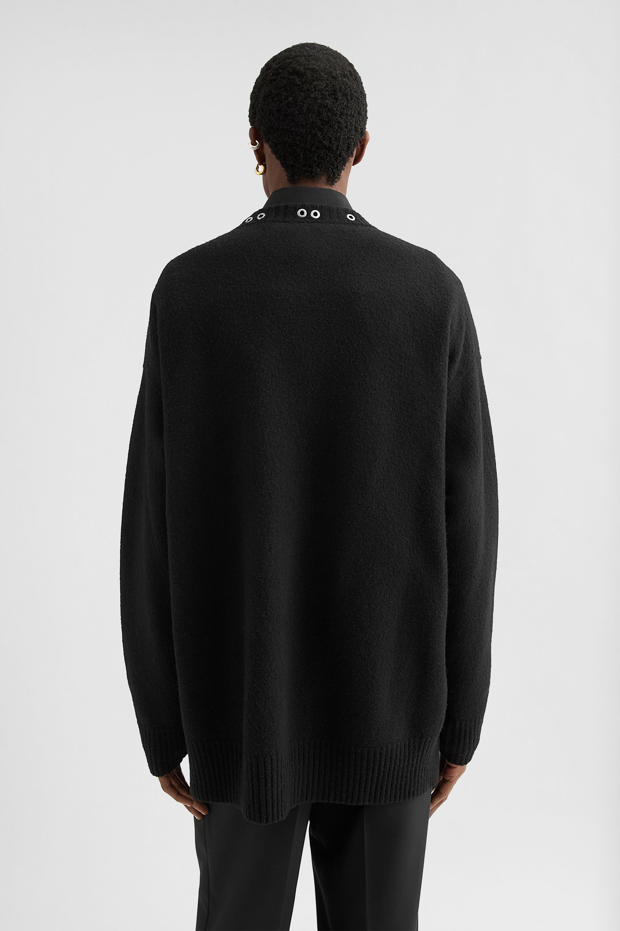 Lightweight Wool Crew-Neck Sweater - Sweaters - Image 4