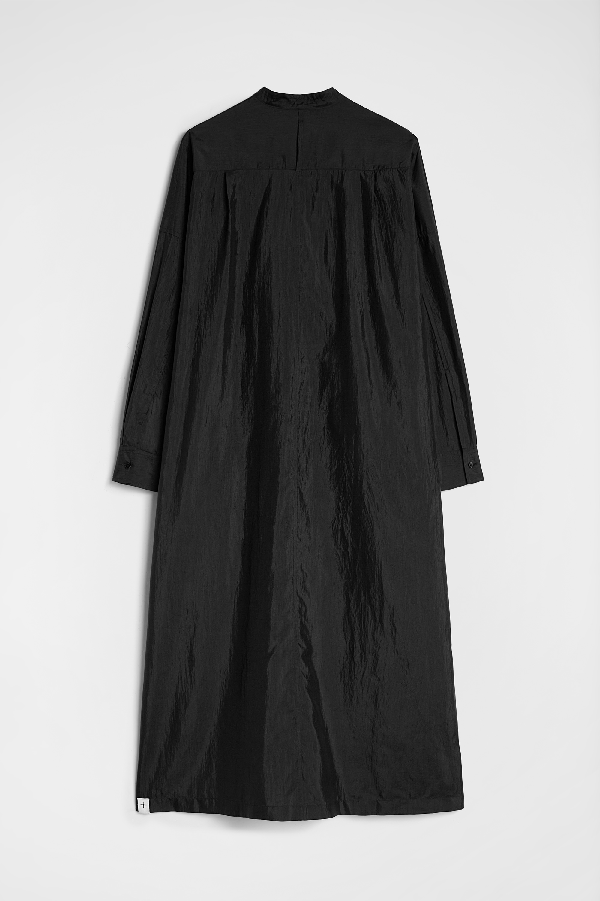 실크 혼방 셔츠 드레스 - 드레스 - Image 7
