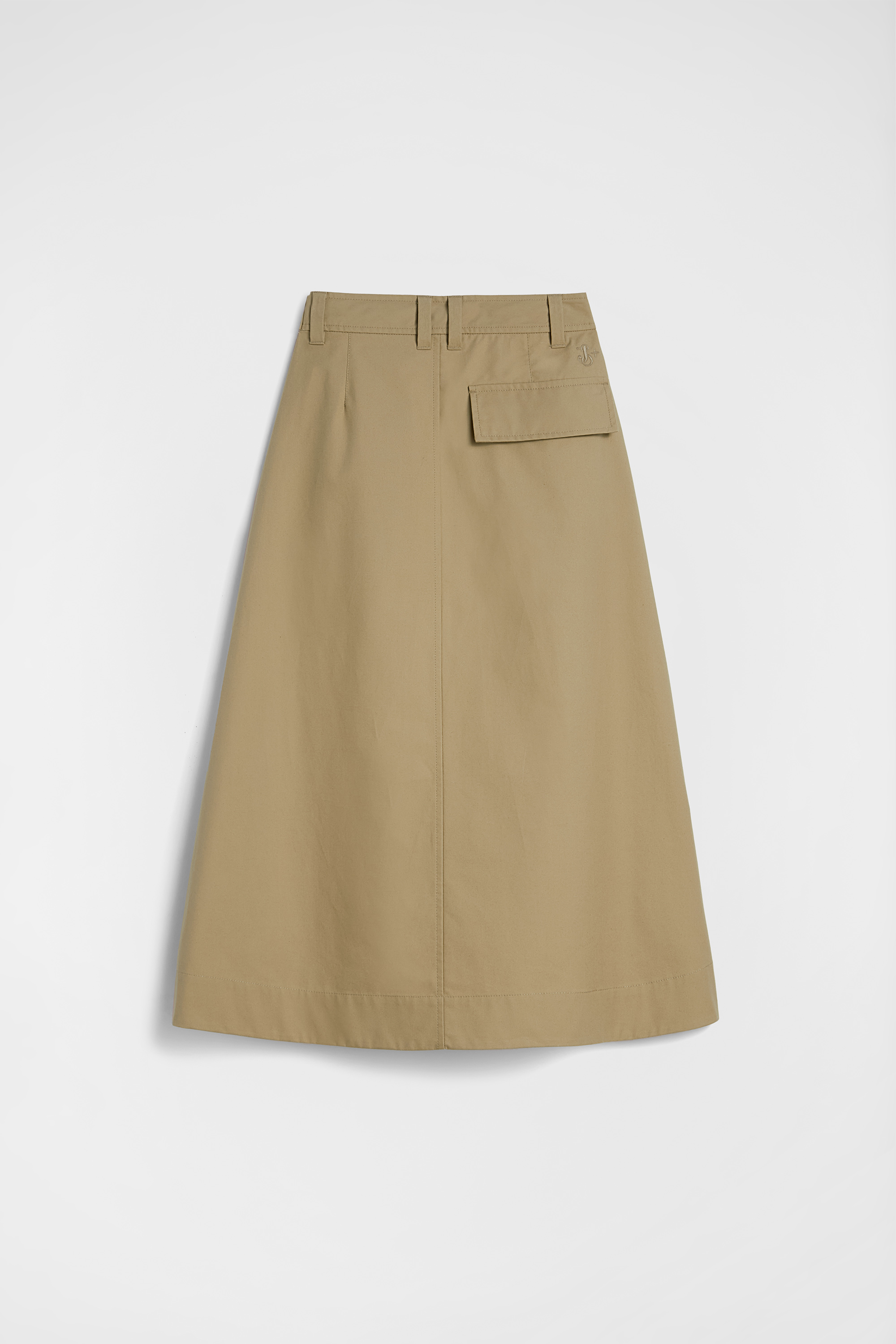 Cotton Wrap Skirt - Skirts - Image 8
