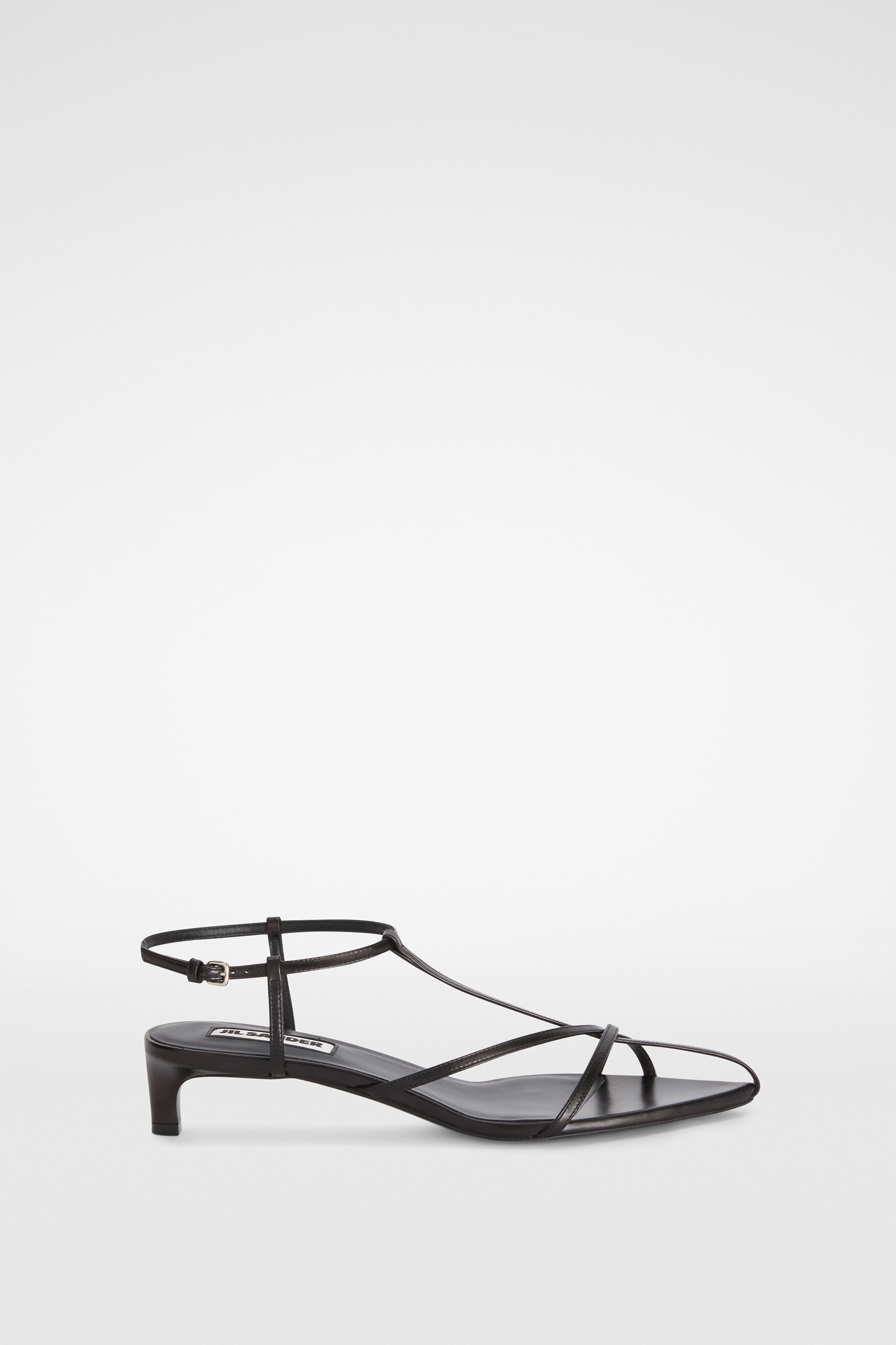 Cage Low-Heel Sandal - Heels - Image 1