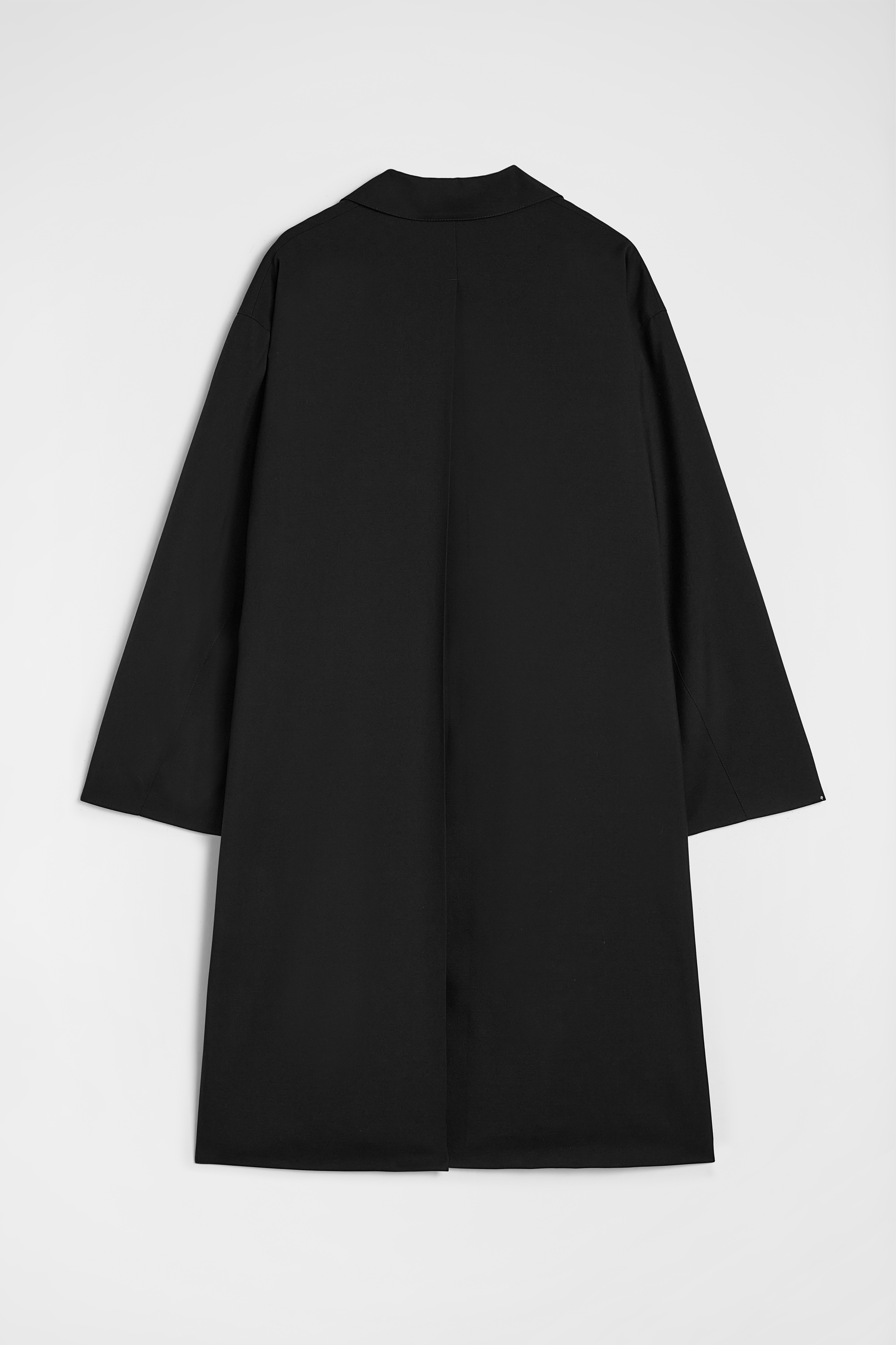 Lightweight Wool Gabardine Coat - Coats - Image 7