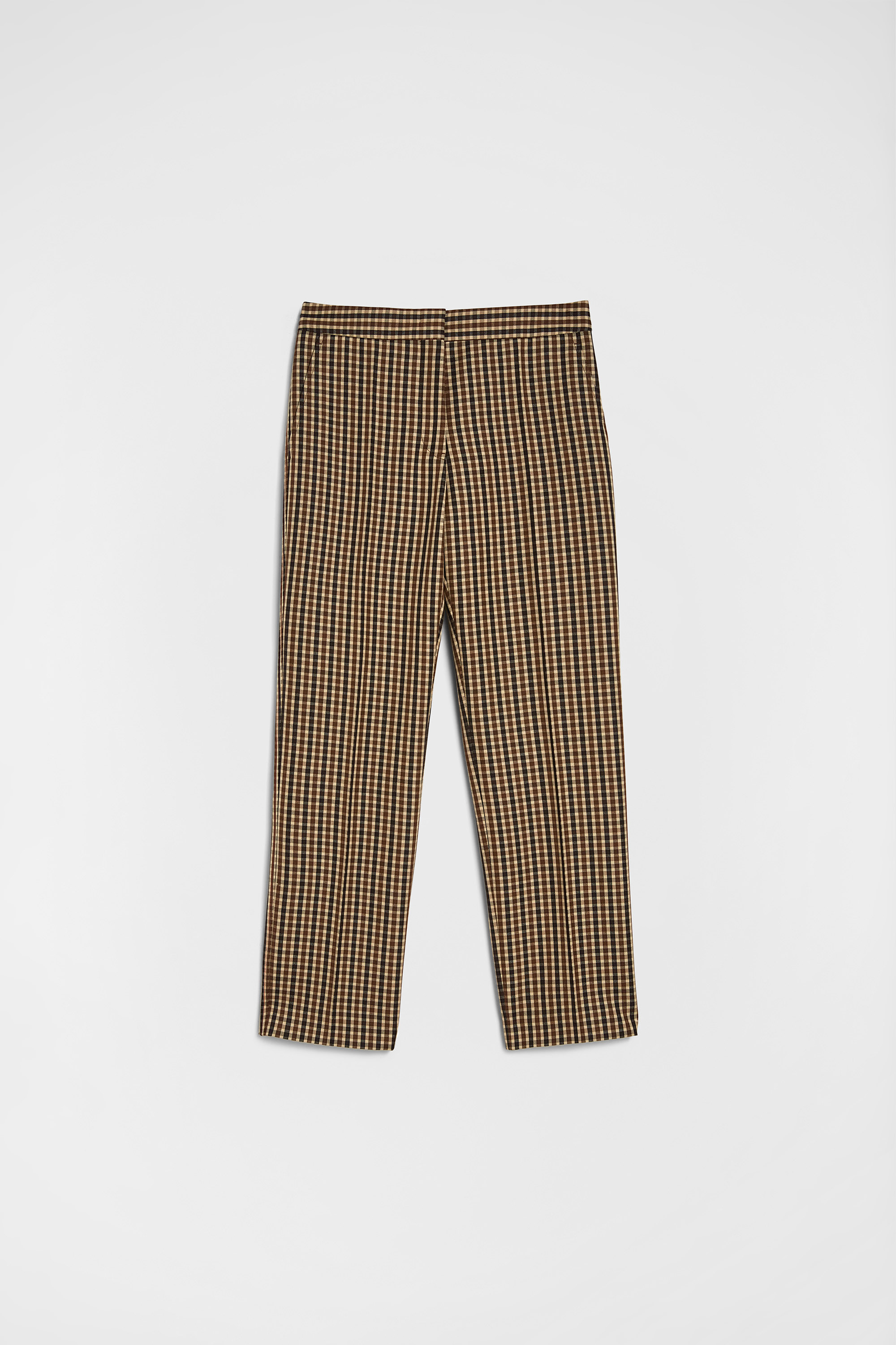 Wool Canvas Tailored Trousers - Trousers - Image 6