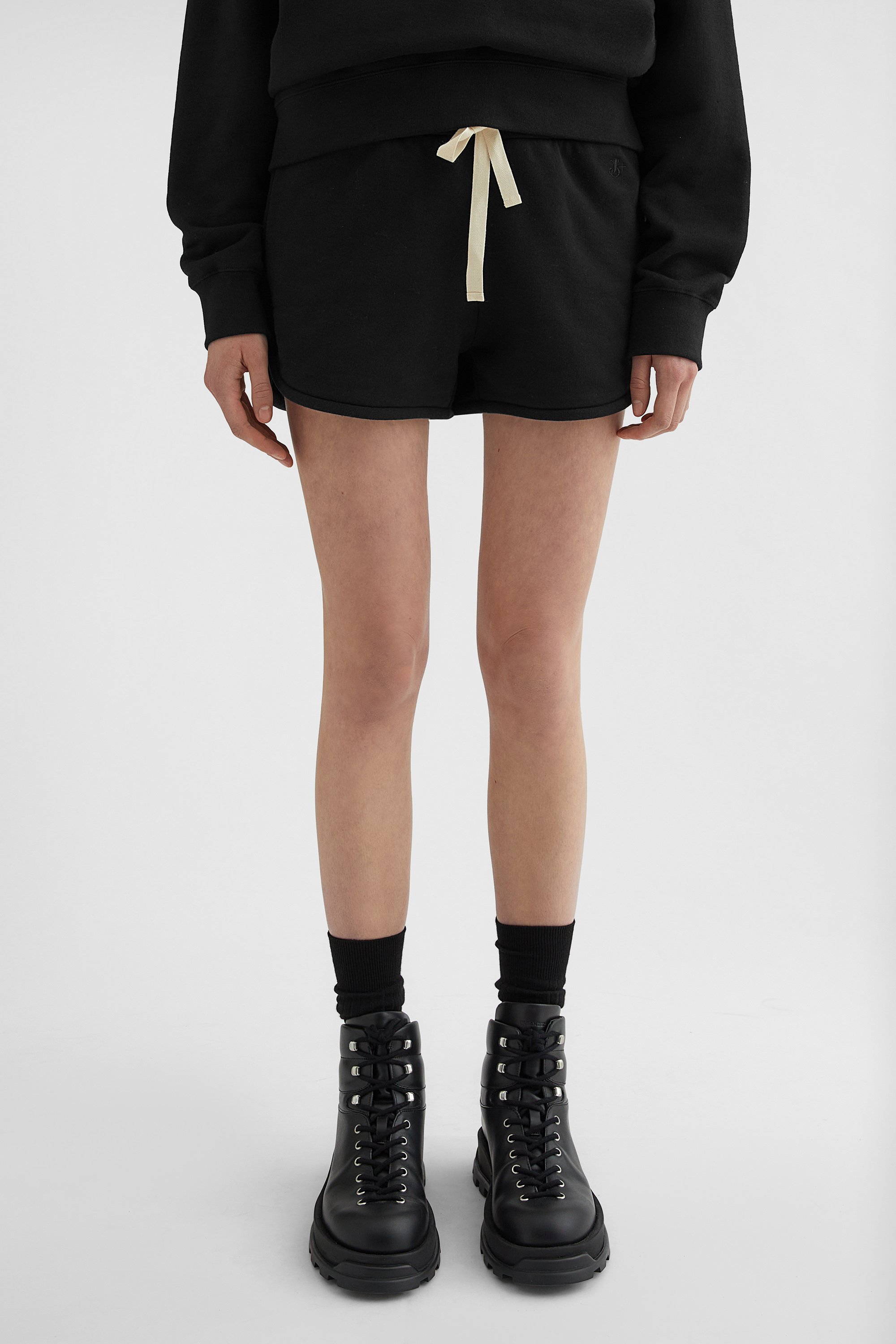 Cotton Terry Shorts - Shorts - Image 2