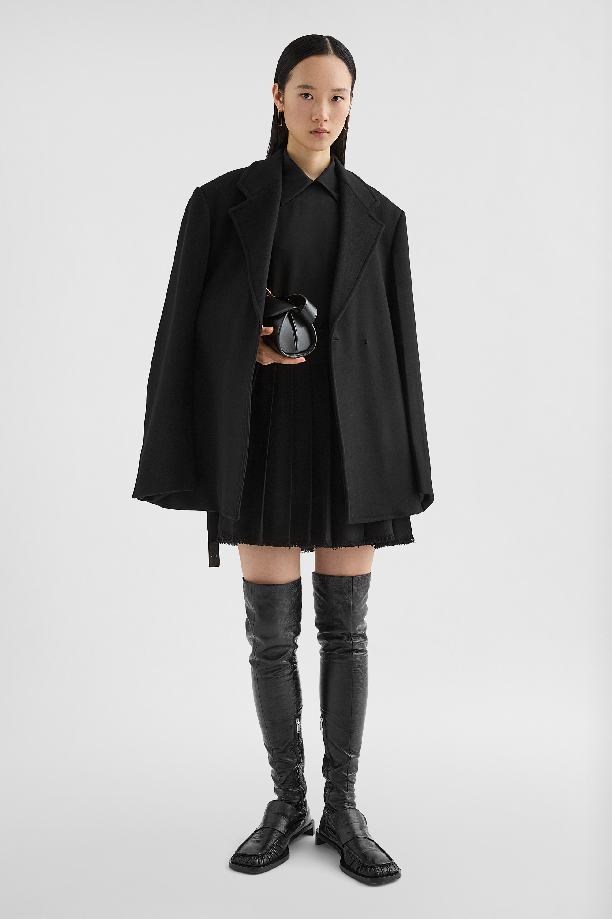 Double Wool Tailored Coat - Coats - Image 1