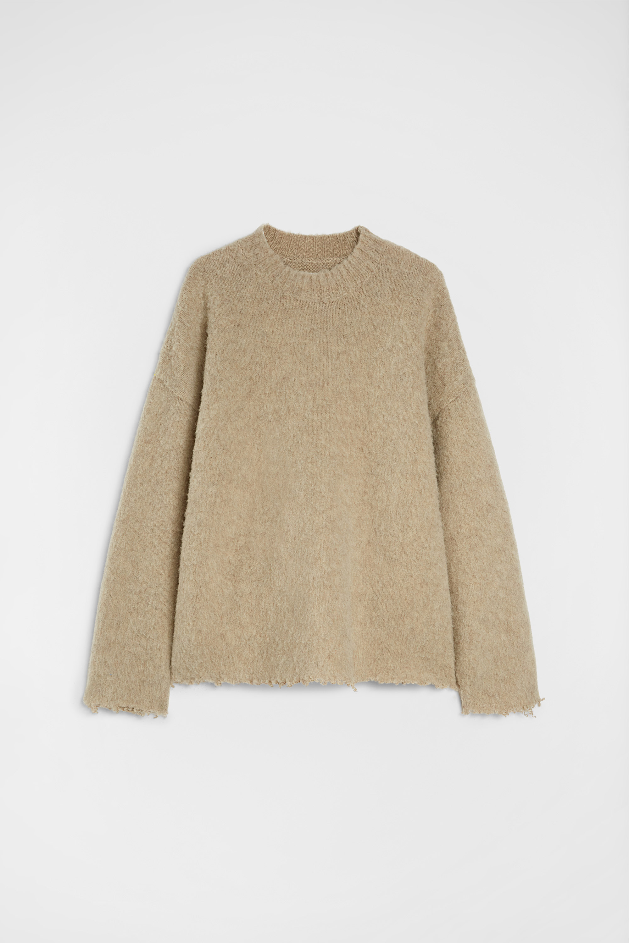 Wool Crew-Neck Sweater - Sweaters - Image 5