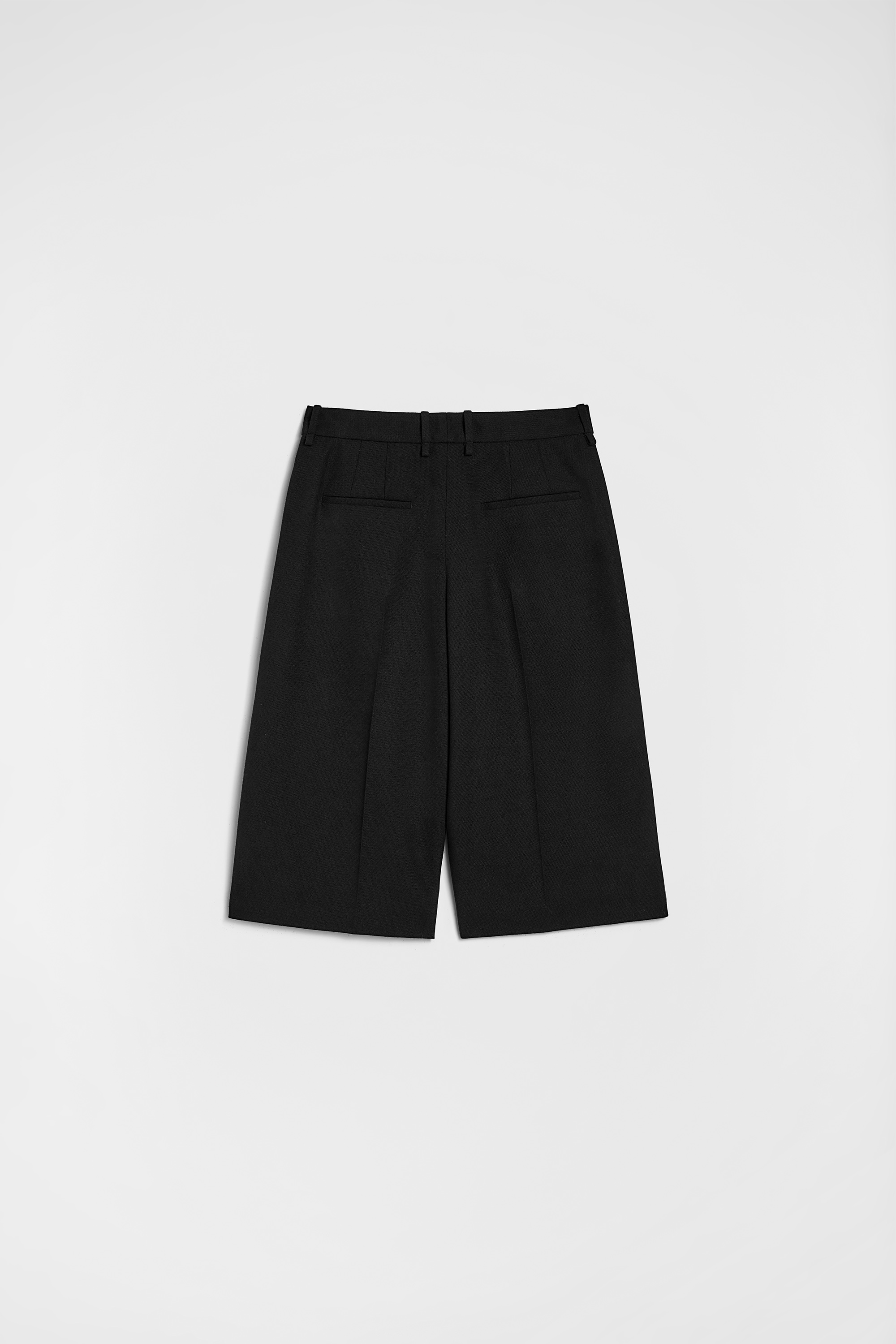 Wool Canvas Bermuda Shorts - Trousers - Image 8
