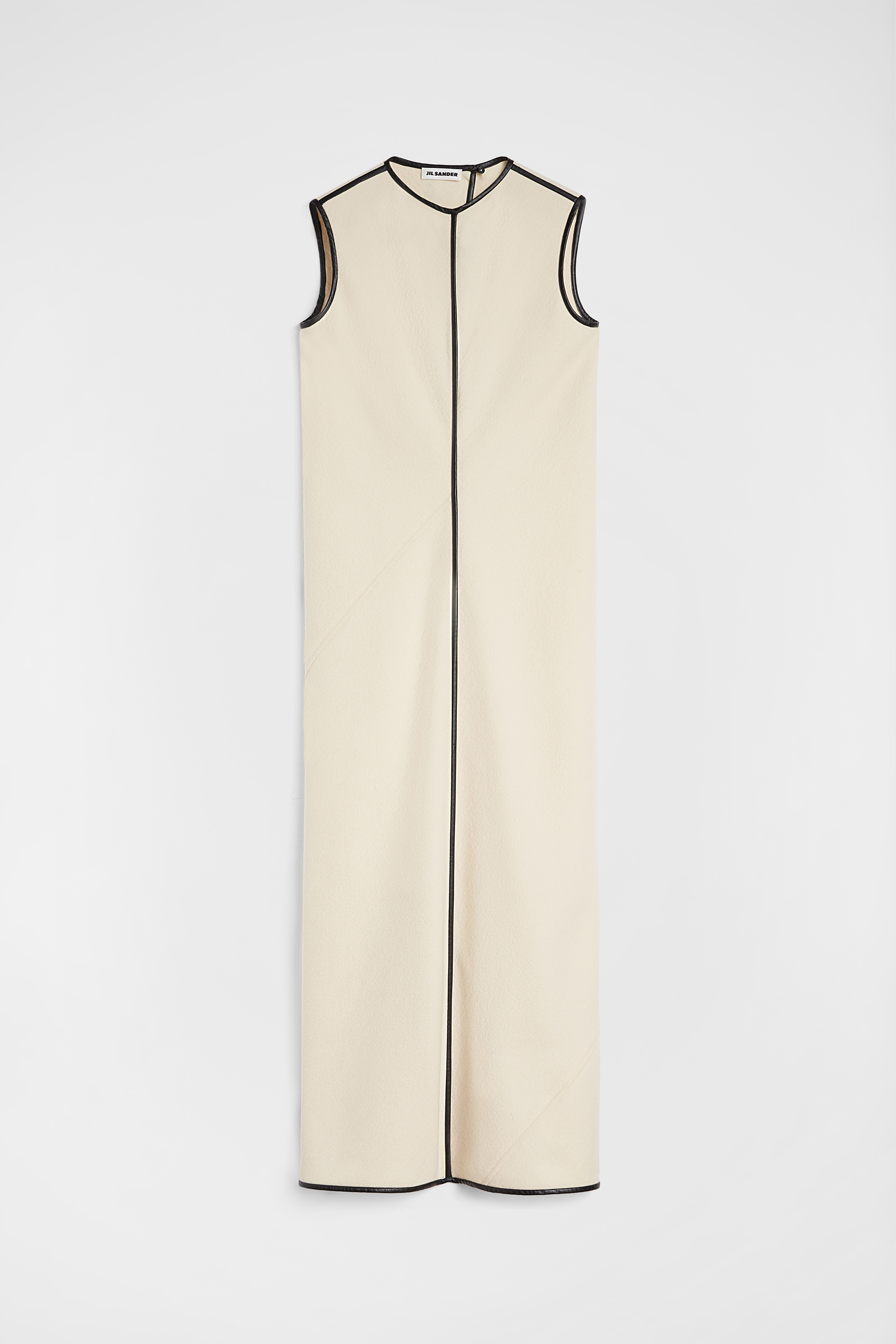 Wool Jersey Crew-Neck Dress - Dresses - Image 5
