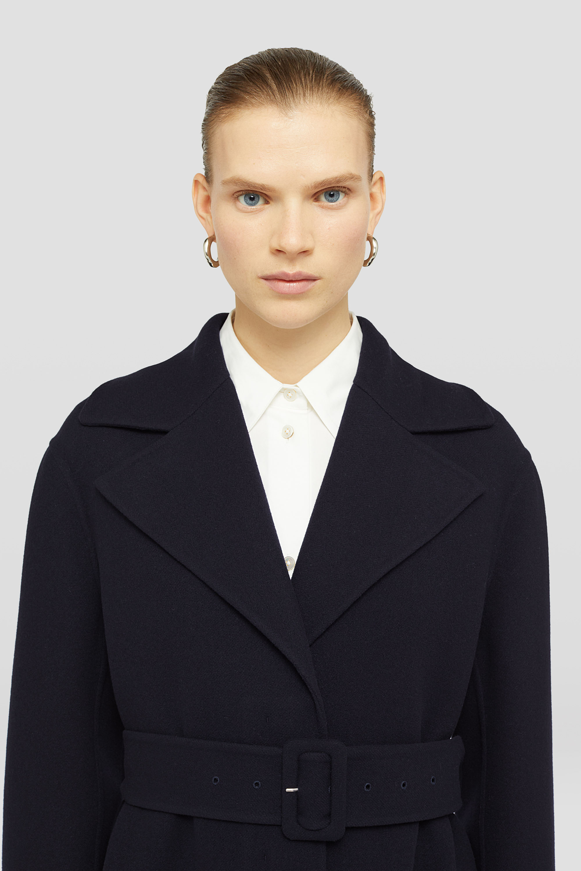 Wool Belted Coat - Coats - Image 3