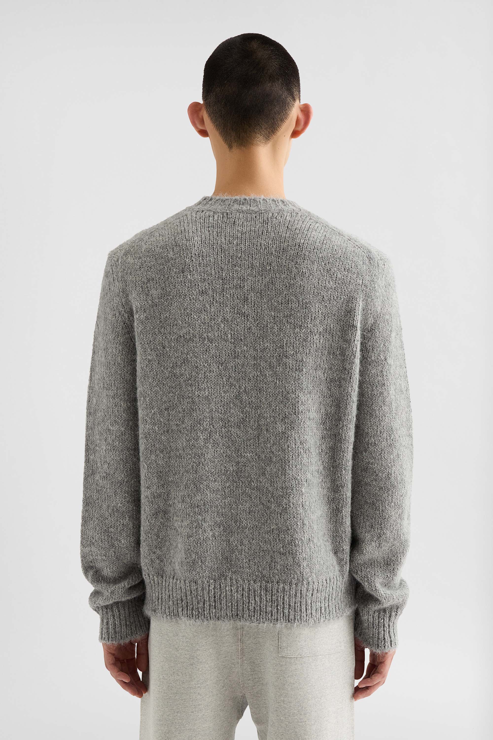 Midweight Wool Crew-Neck Sweater - Sweaters - Image 4