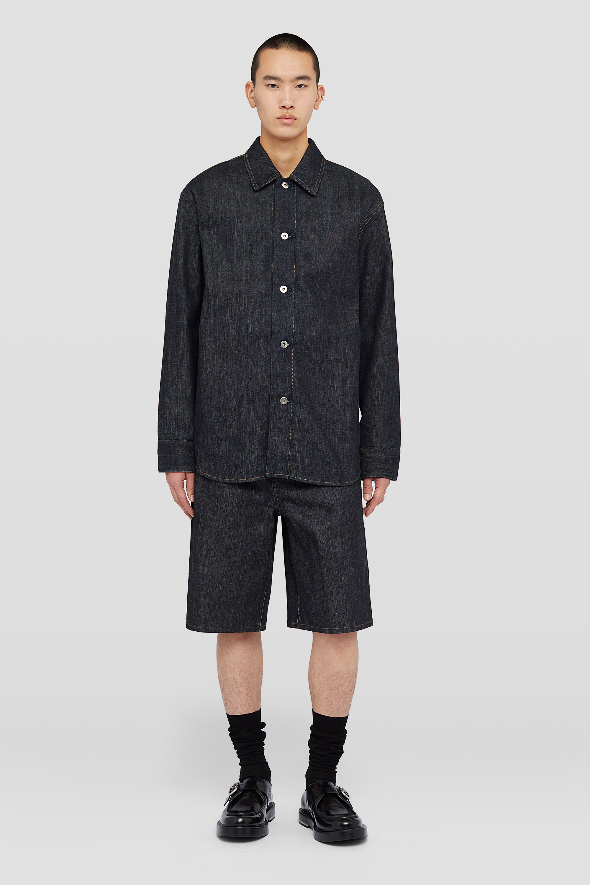 Denim Shorts - Trousers - Image 1