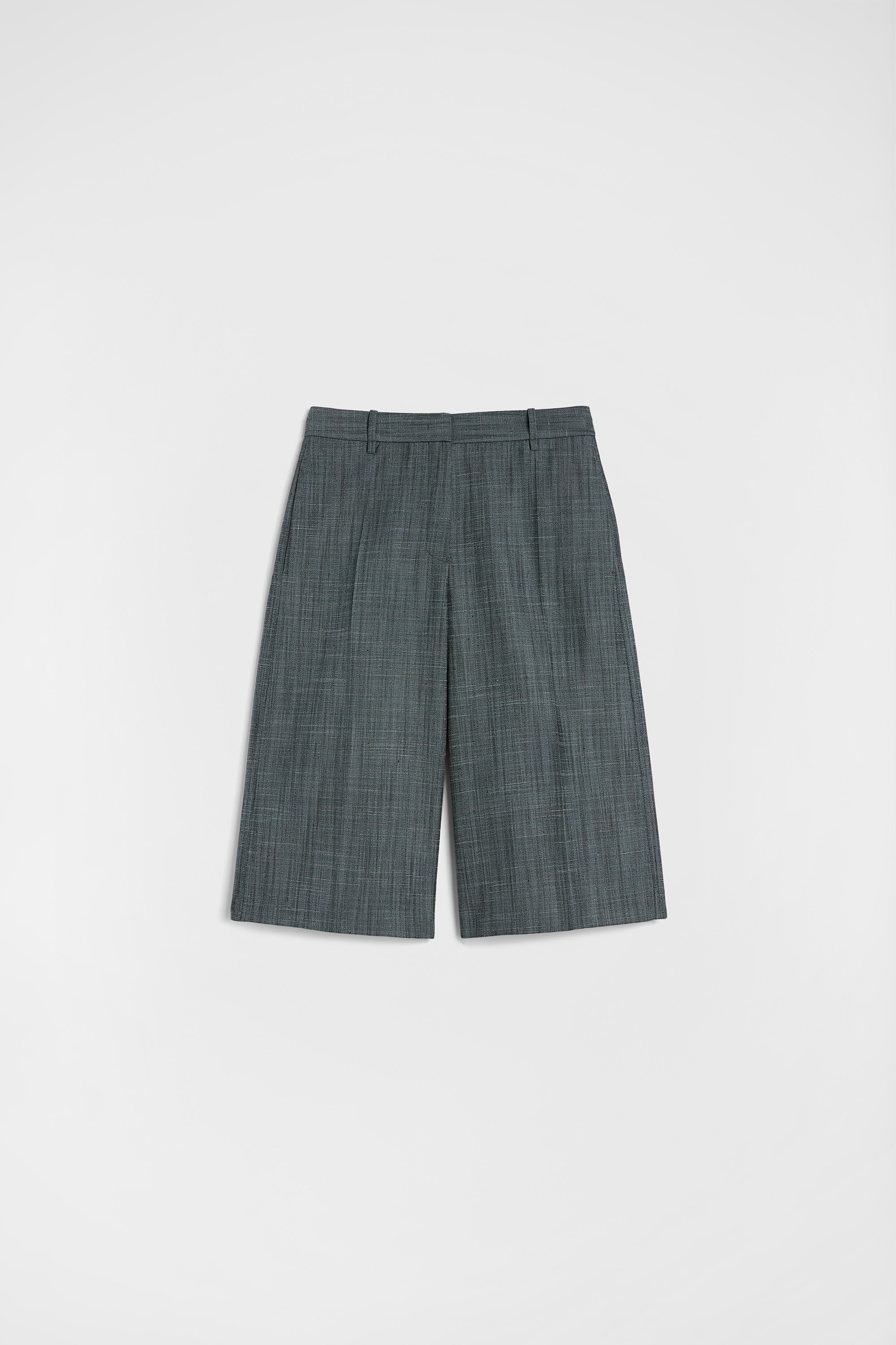 Wool Flamé Bermuda Shorts - Trousers - Image 6