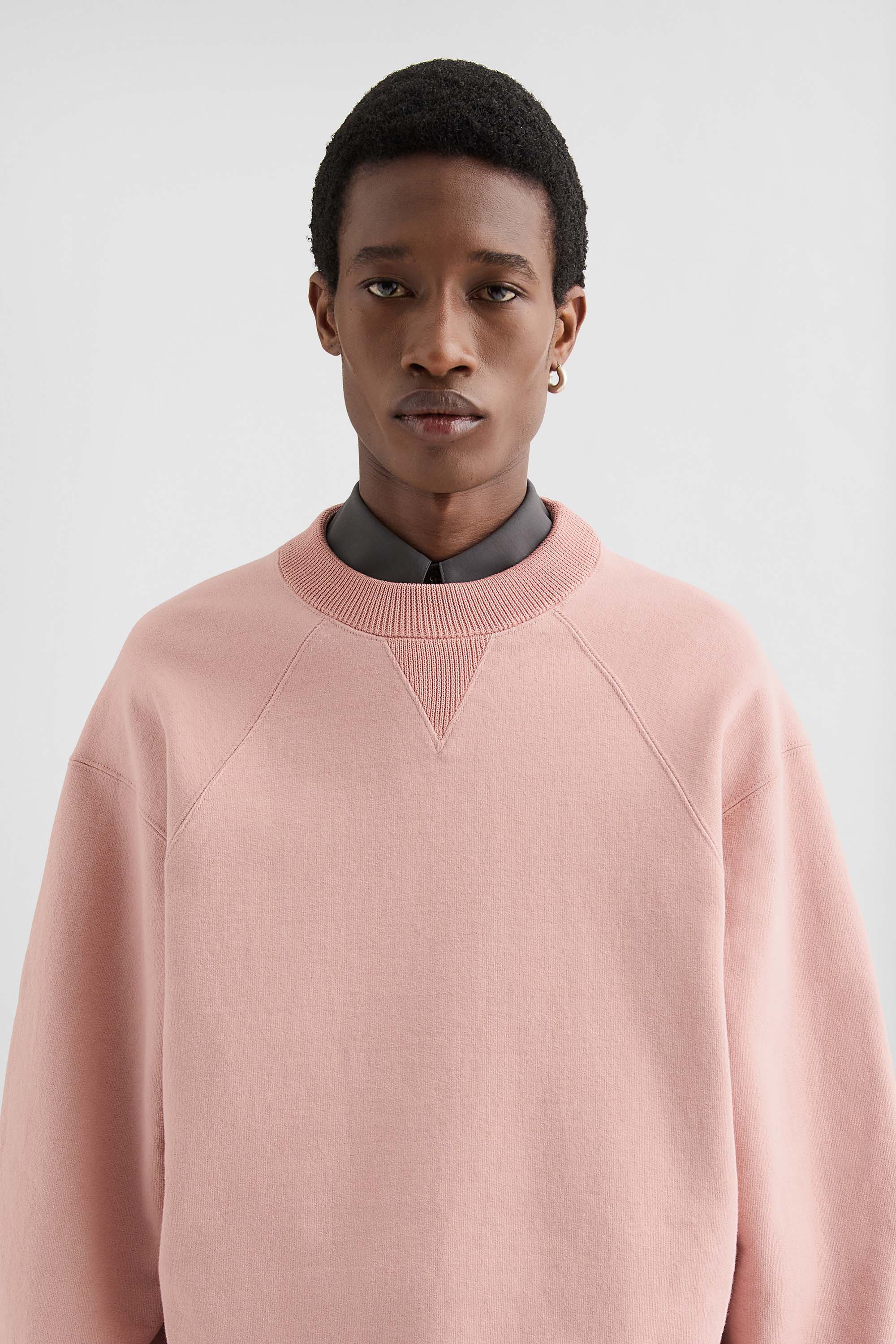 Cotton Terry Crew-Neck Sweatshirt - Sweatshirts - Image 3