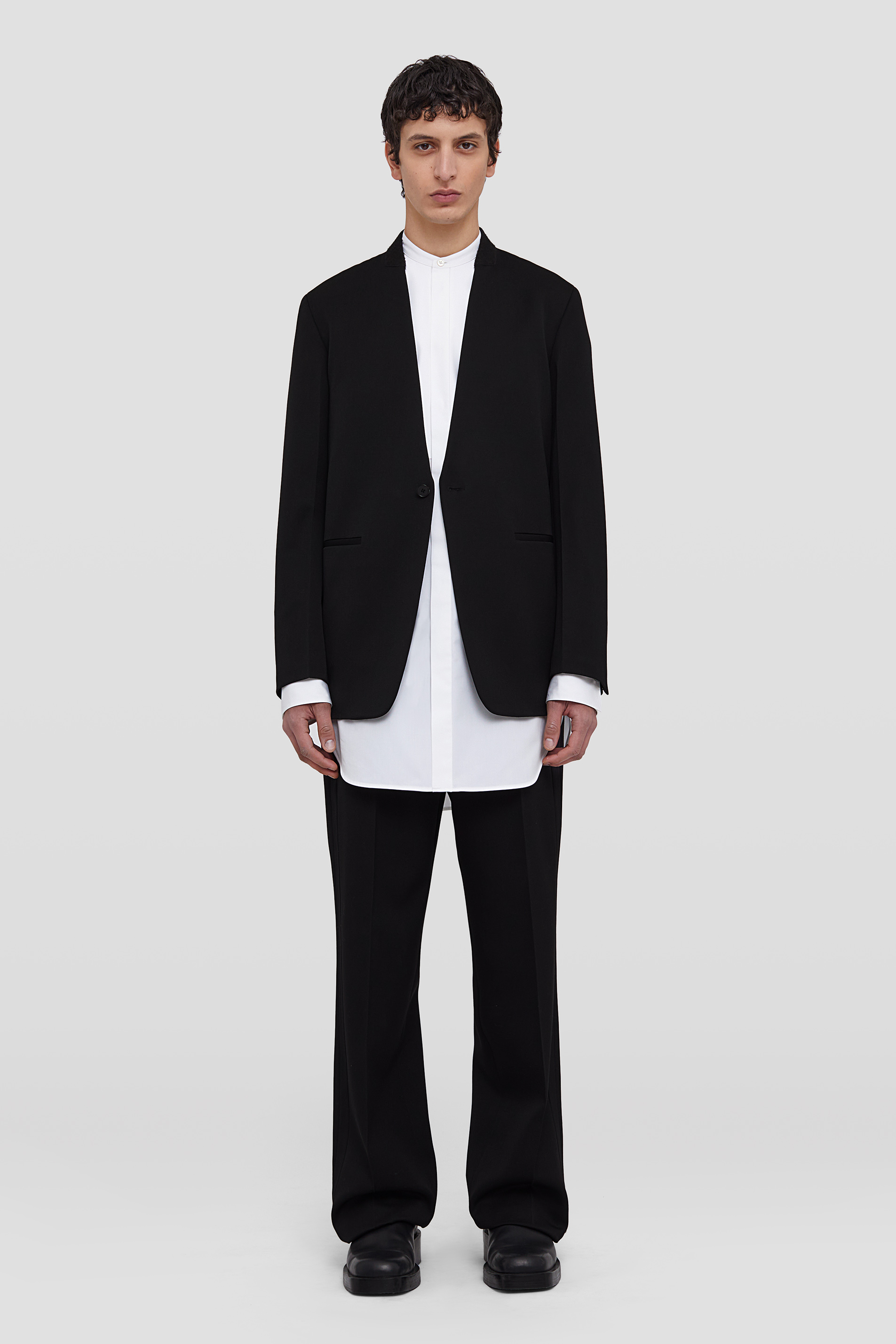 Wool Tailored Suit - Suits - Image 1