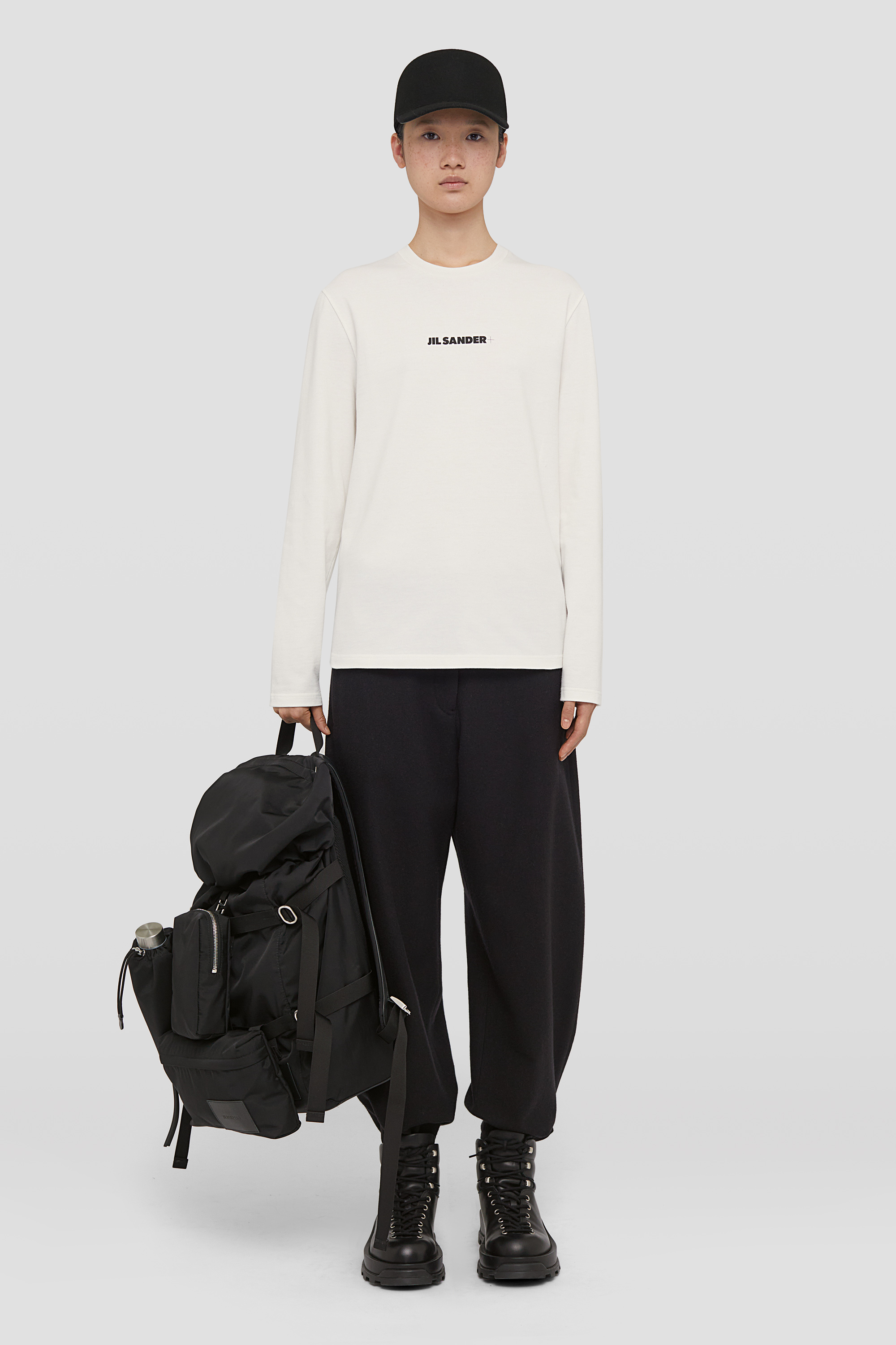 Cotton Crew-Neck T-Shirt - T-shirts - Image 1