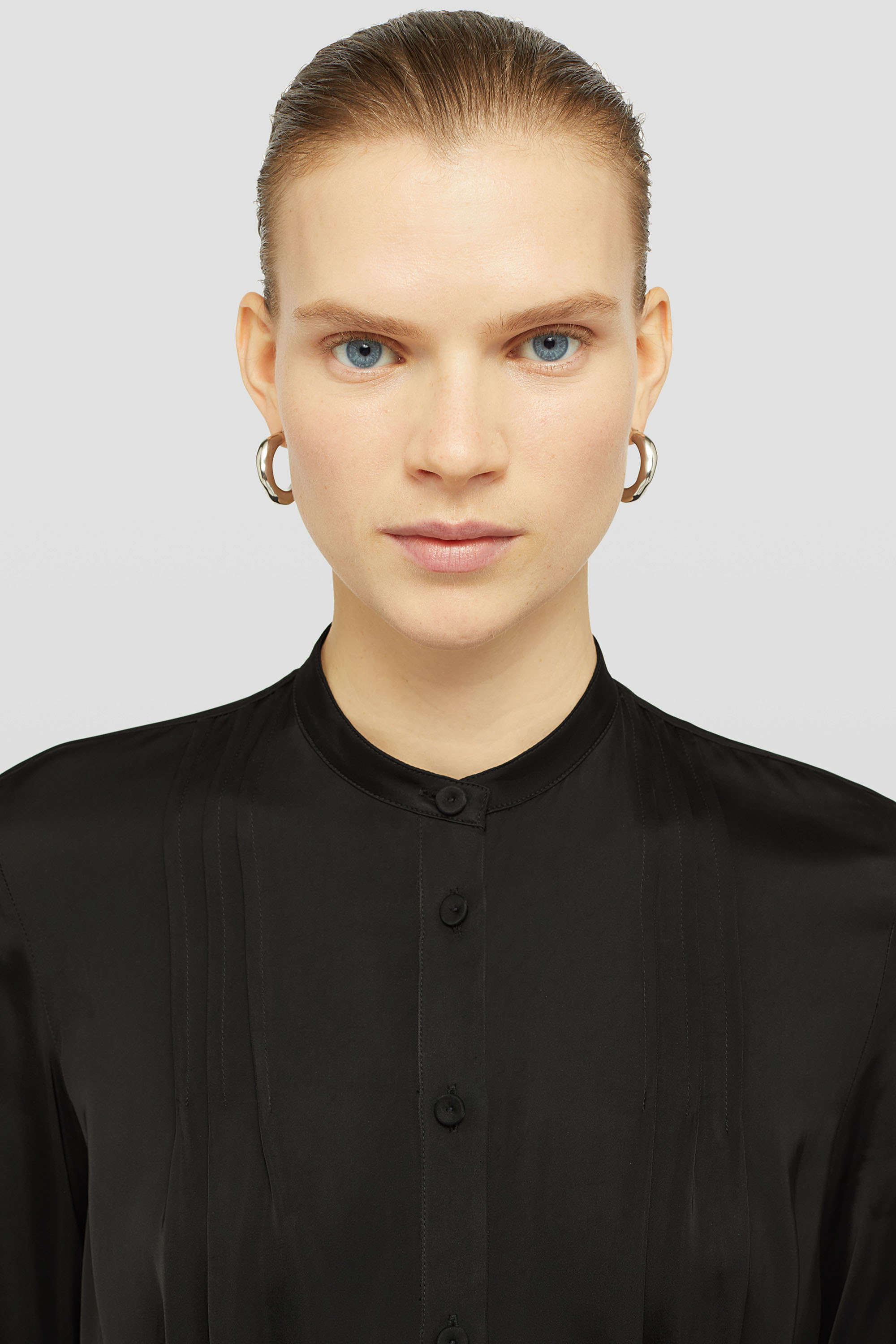 Fluid Viscose Shirt Dress - Dresses - Image 4