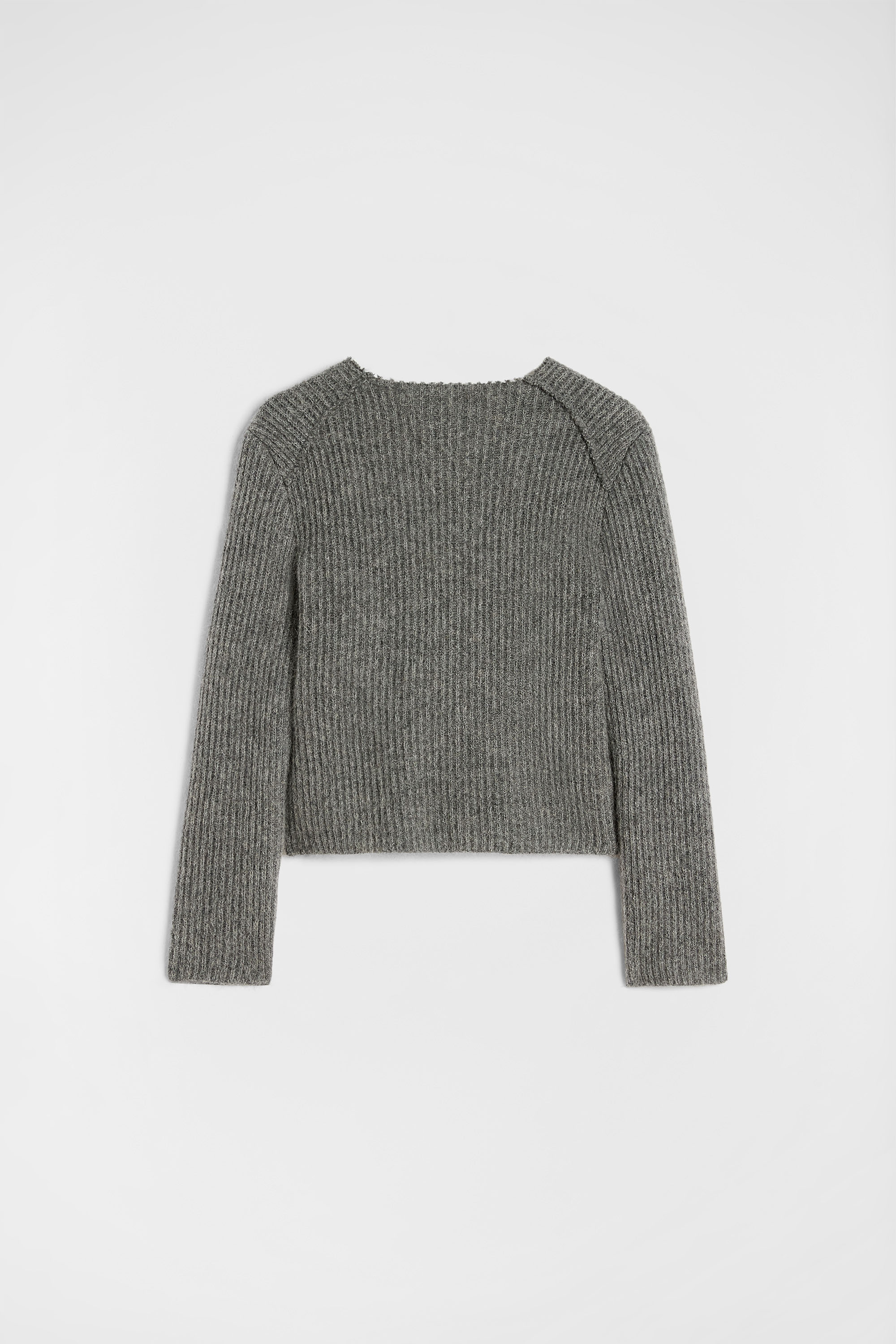 Wool Blend Crew-Neck Sweater - Sweaters - Image 7