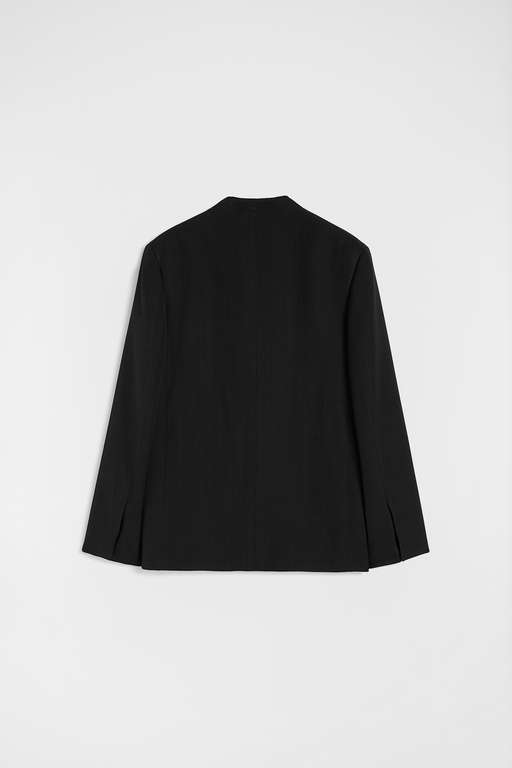 Silk Blend Tailored Jacket - Jackets - Image 8