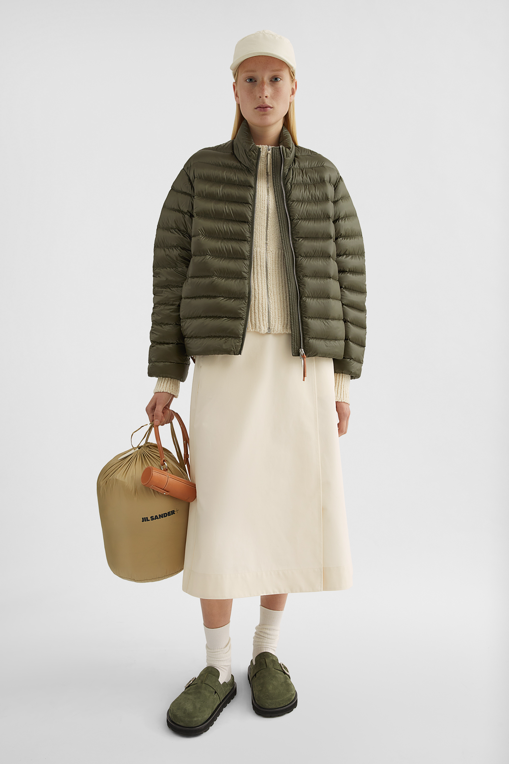 Cotton Wrap Skirt - Skirts - Image 1