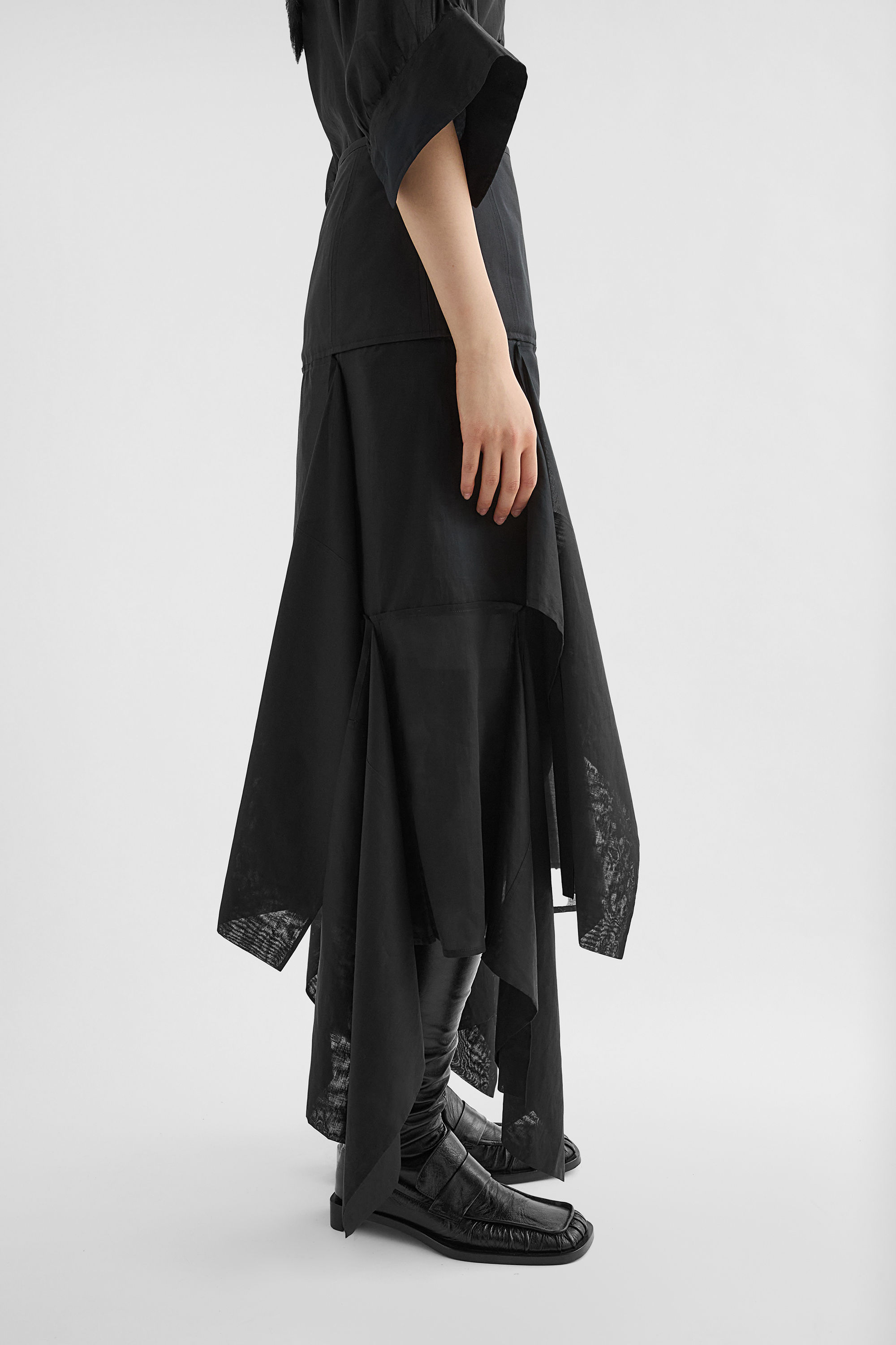 Cotton Muslin Panelled Skirt - Skirts - Image 3