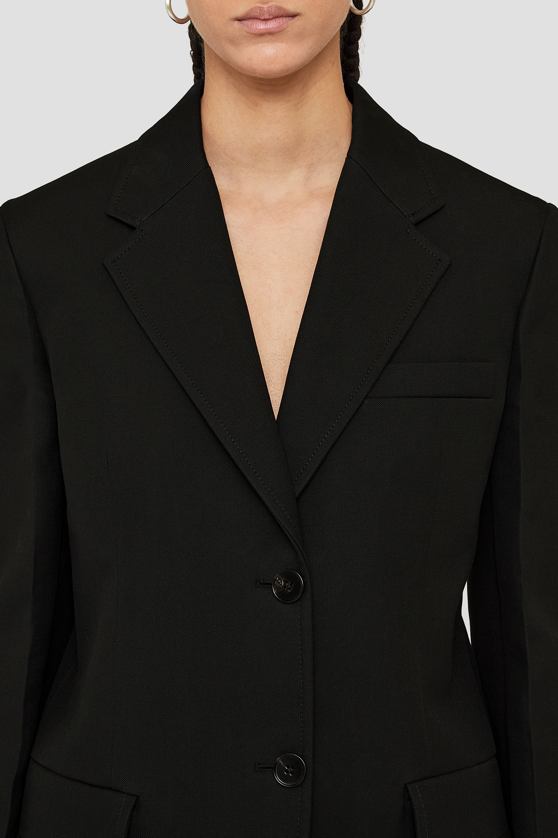 Cotton Tailored Jacket - Jackets - Image 2