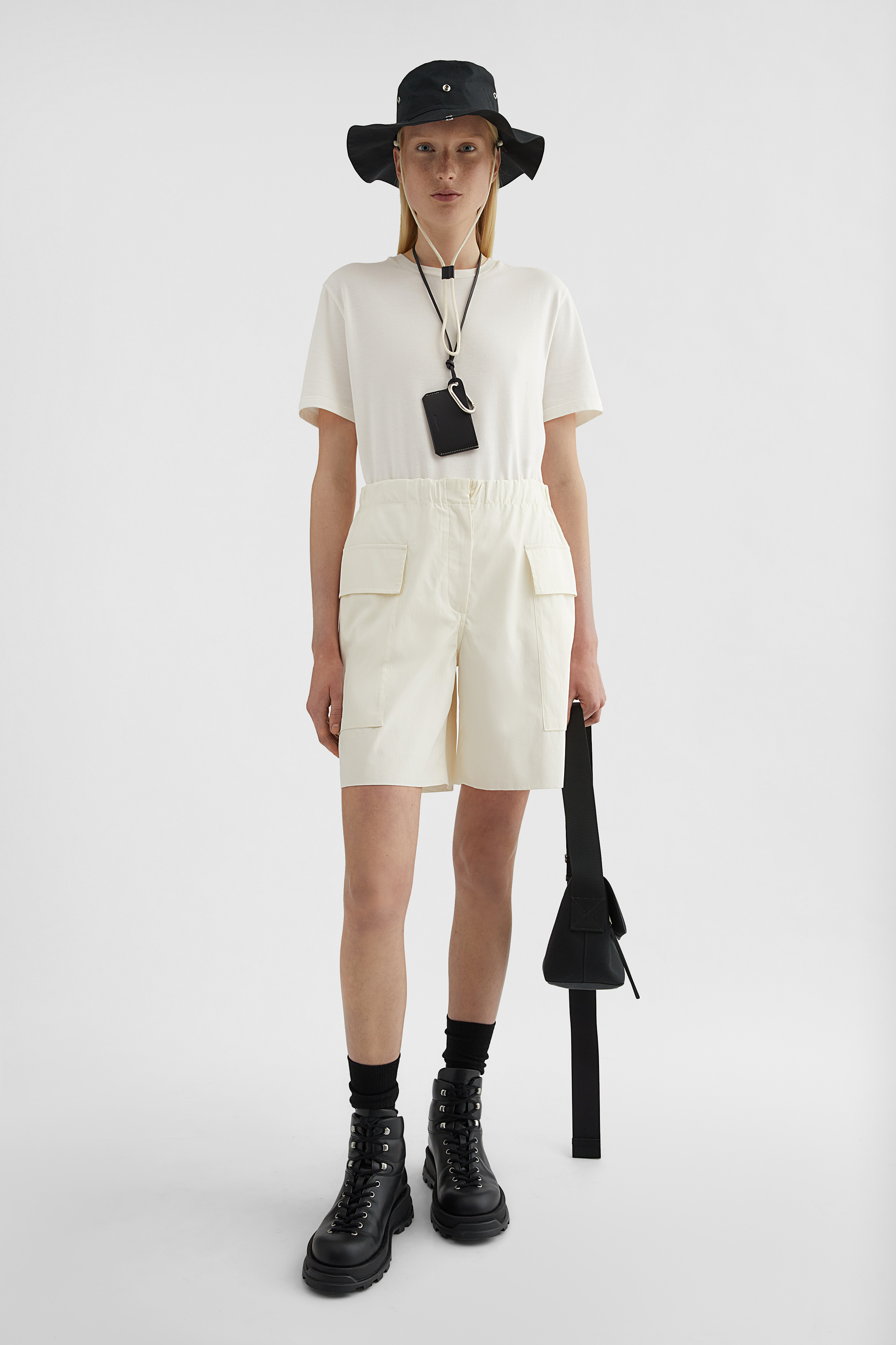 Cotton Crew-Neck T-Shirt - T-shirts - Image 1