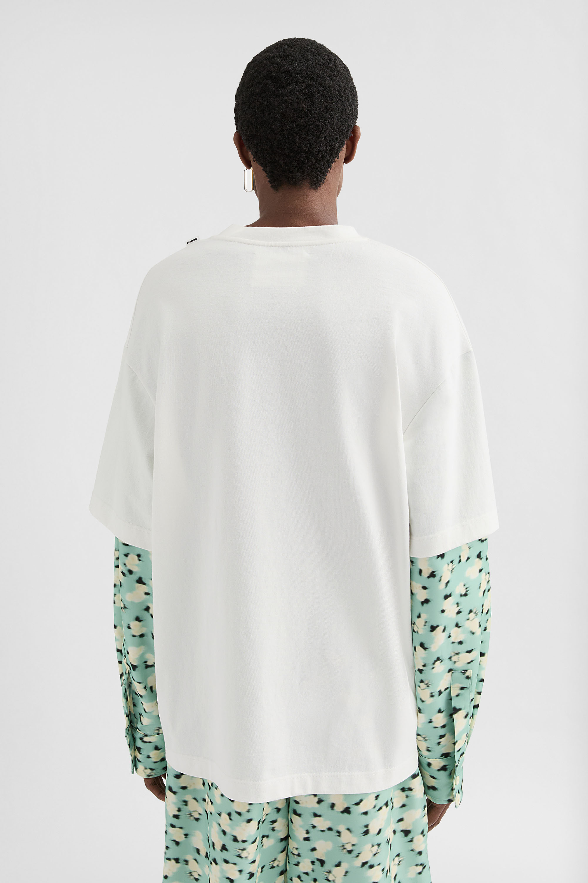 Cotton Crew-Neck T-Shirt - T-shirts - Image 4