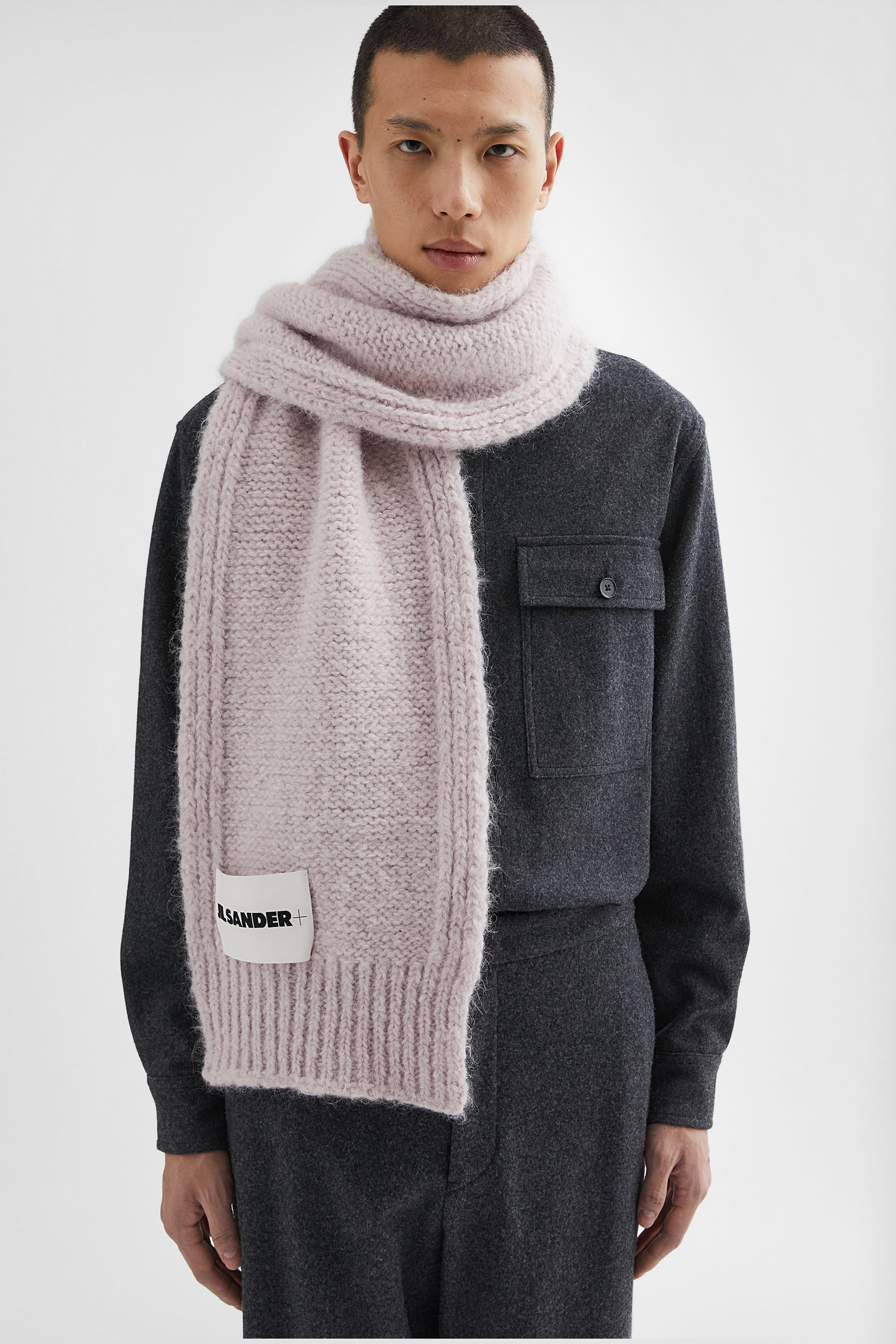 Wool Blend Scarf - Scarves - Image 3
