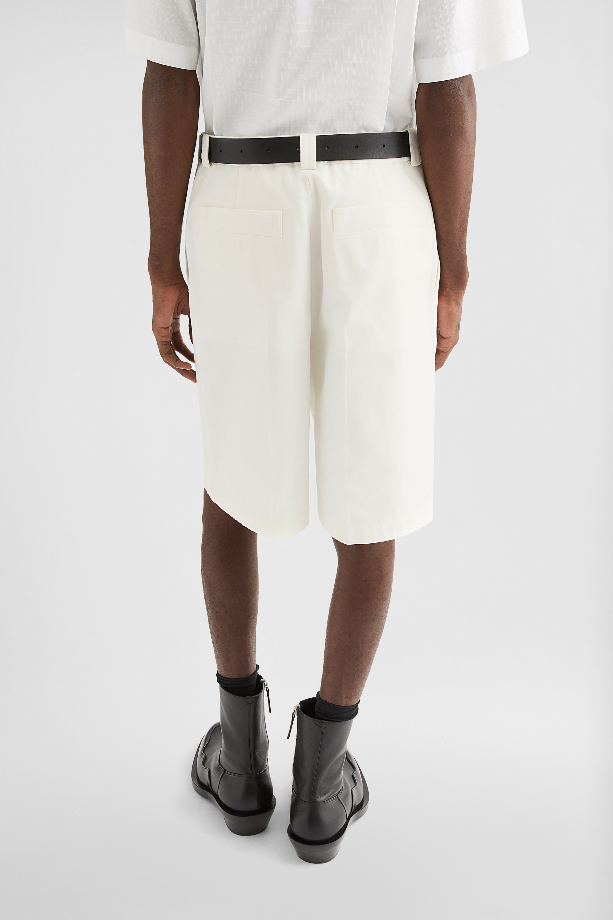 Cotton Shorts - Trousers - Image 4