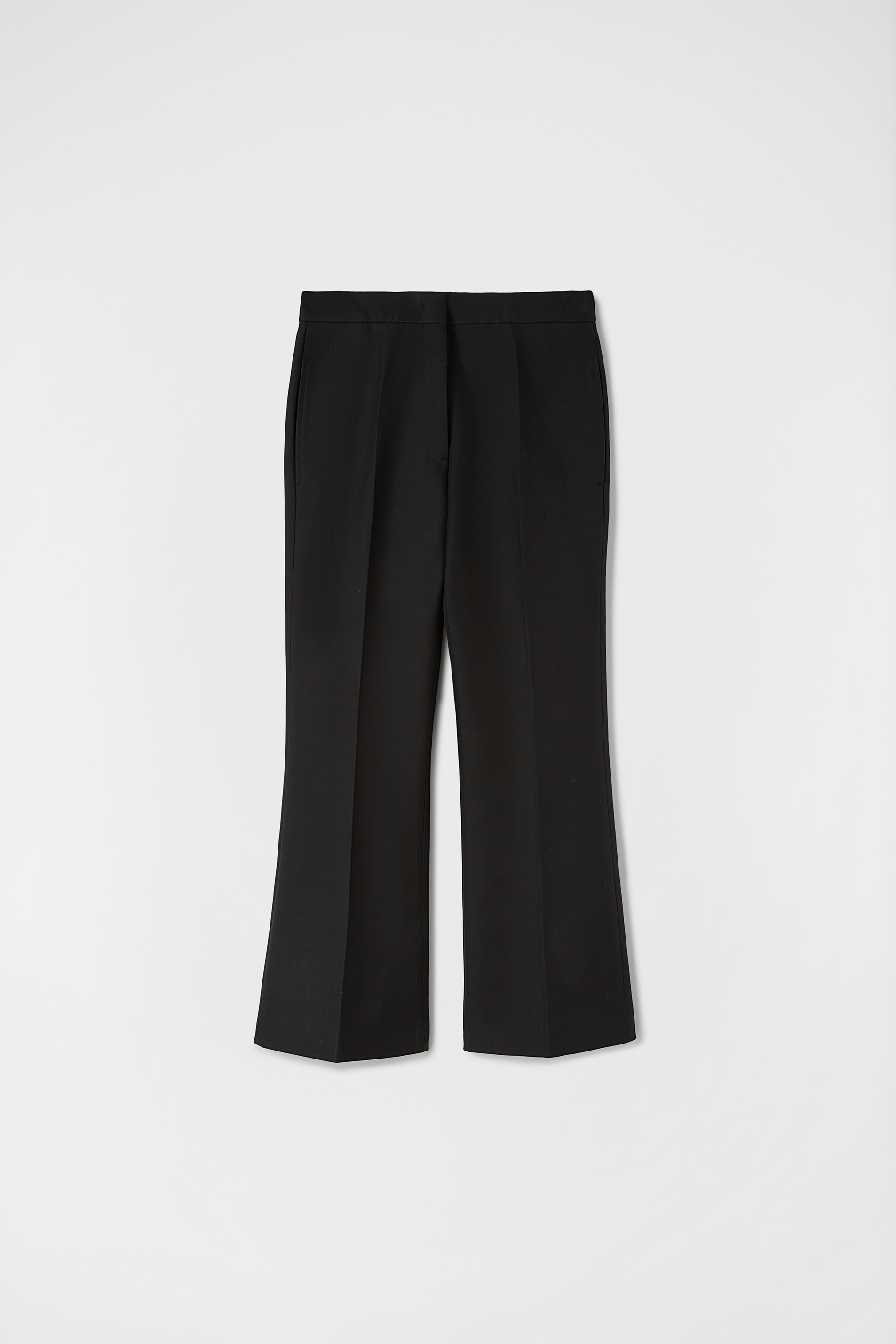 Cotton Tailored Trousers - Trousers - Image 4
