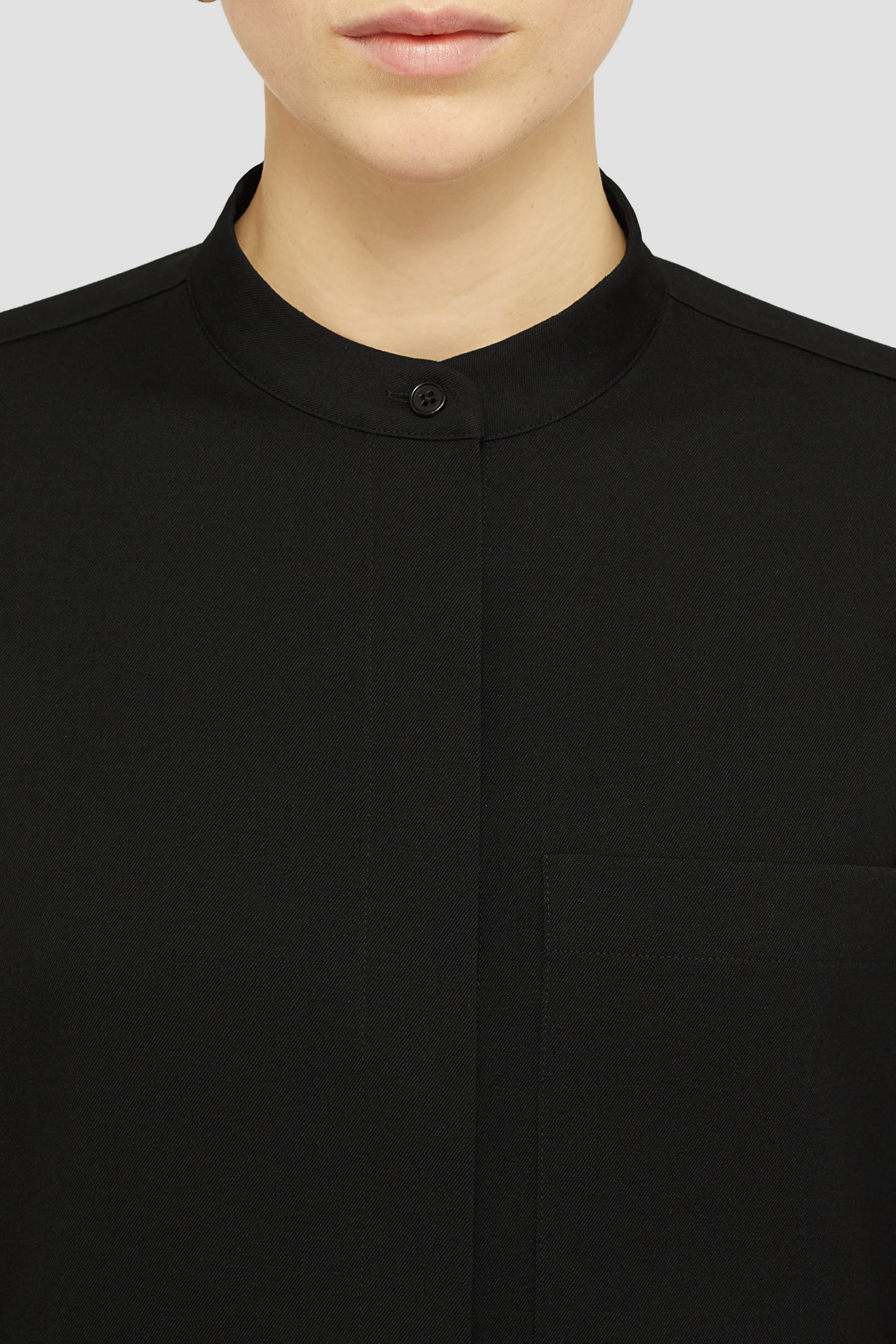 Lightweight Wool Gabardine Shirt - Shirts - Image 4